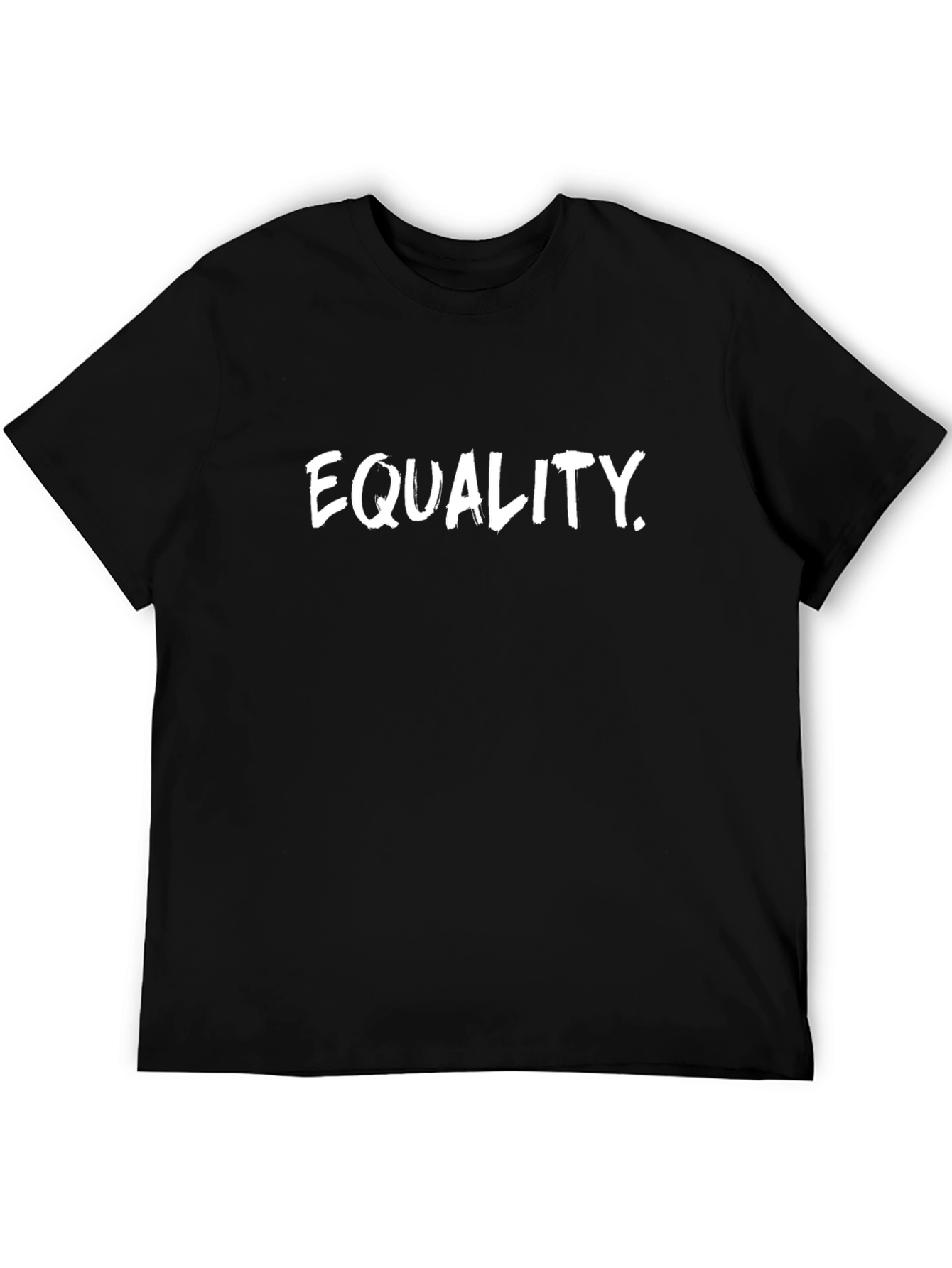 Equality Graphic Tee - Black Cotton Blend