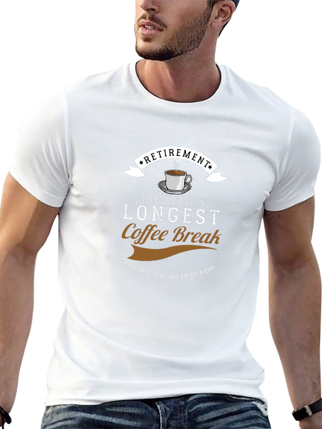 Retirement Coffee Break T-Shirt - Longest Break Ever!