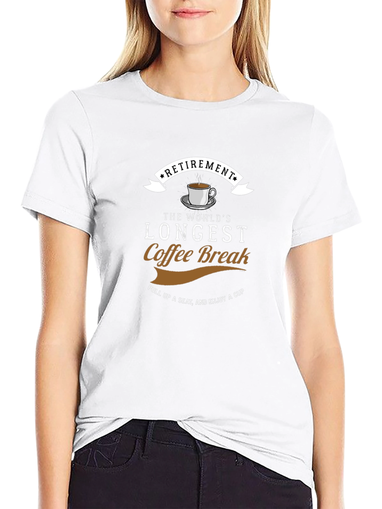 Retirement Coffee Break T-Shirt - Longest Break Ever!
