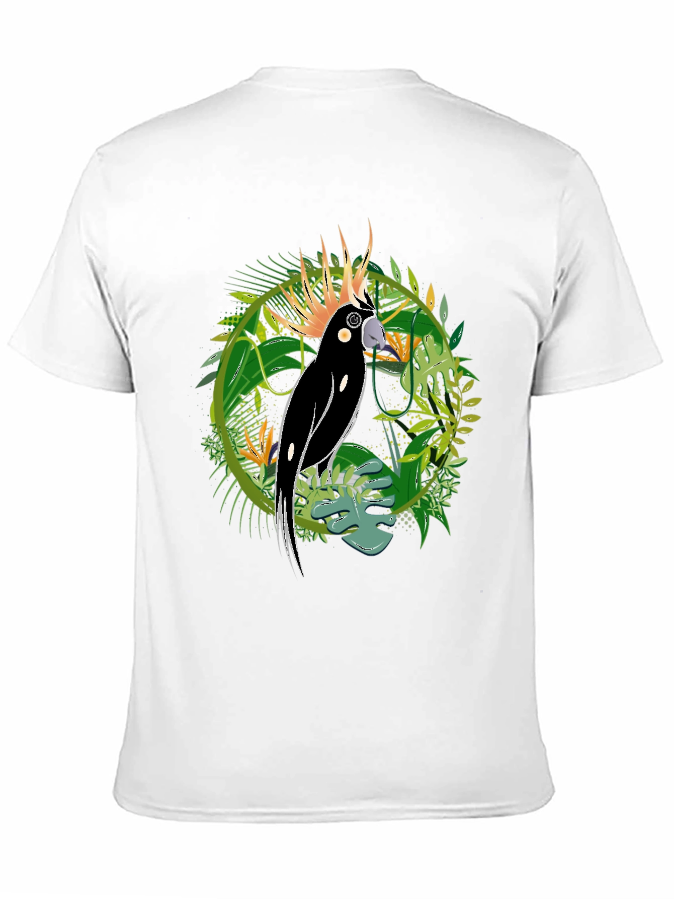 Tropical Cockatoo Graphic Tee