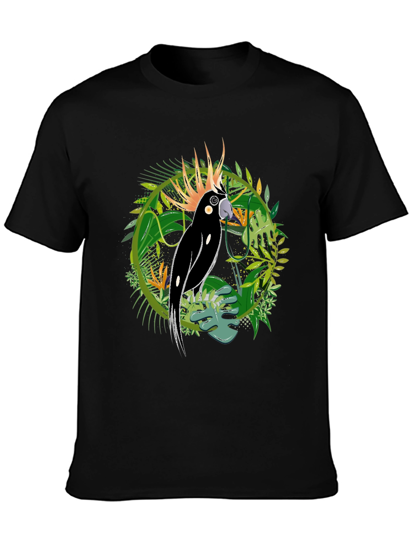 Tropical Cockatoo Graphic Tee