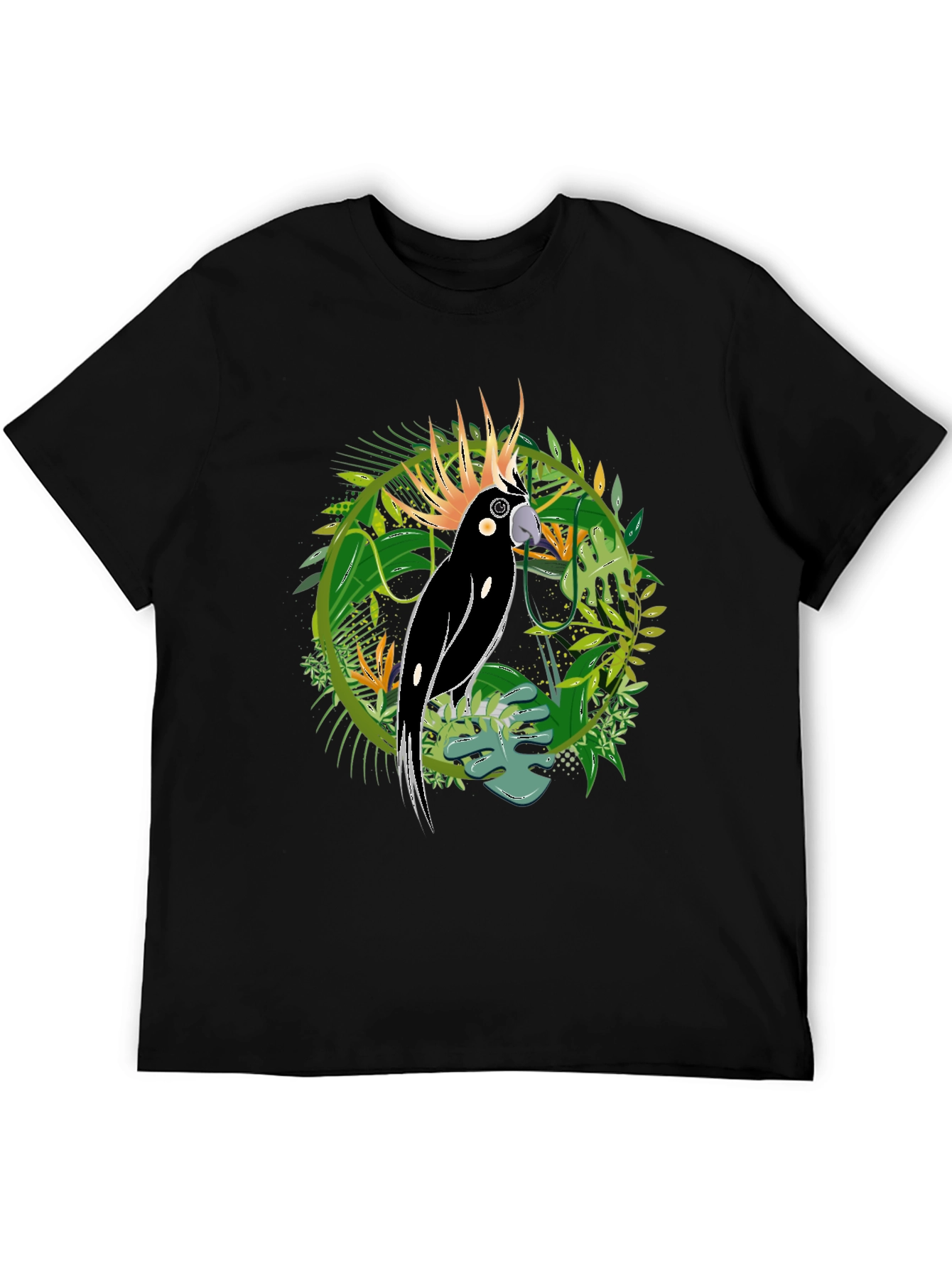 Tropical Cockatoo Graphic Tee