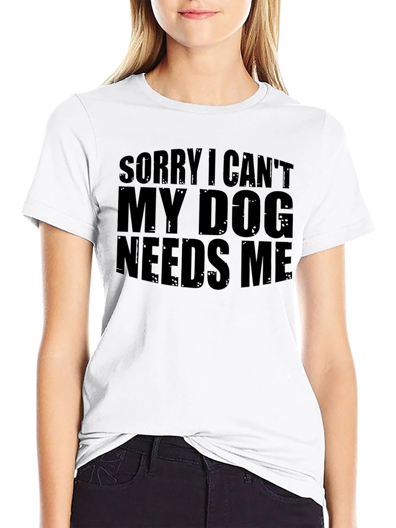 Dog Needs Me Graphic T-Shirt
