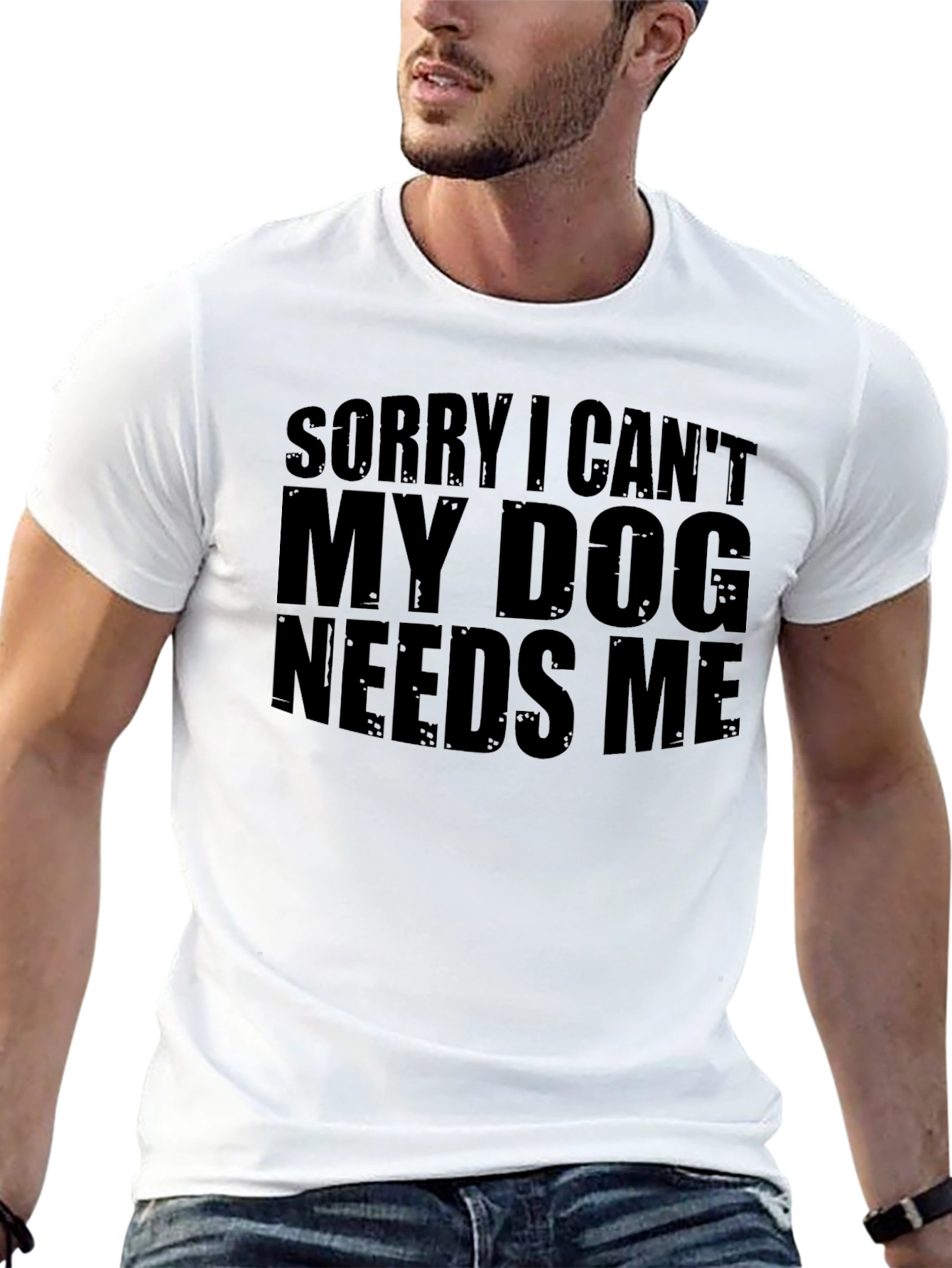 Dog Needs Me Graphic T-Shirt