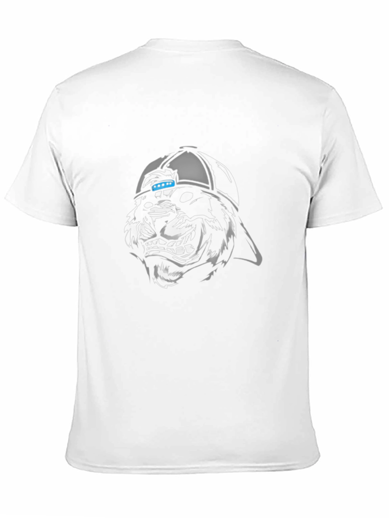 Cool Tiger Graphic Tee - Mens Black T-Shirt