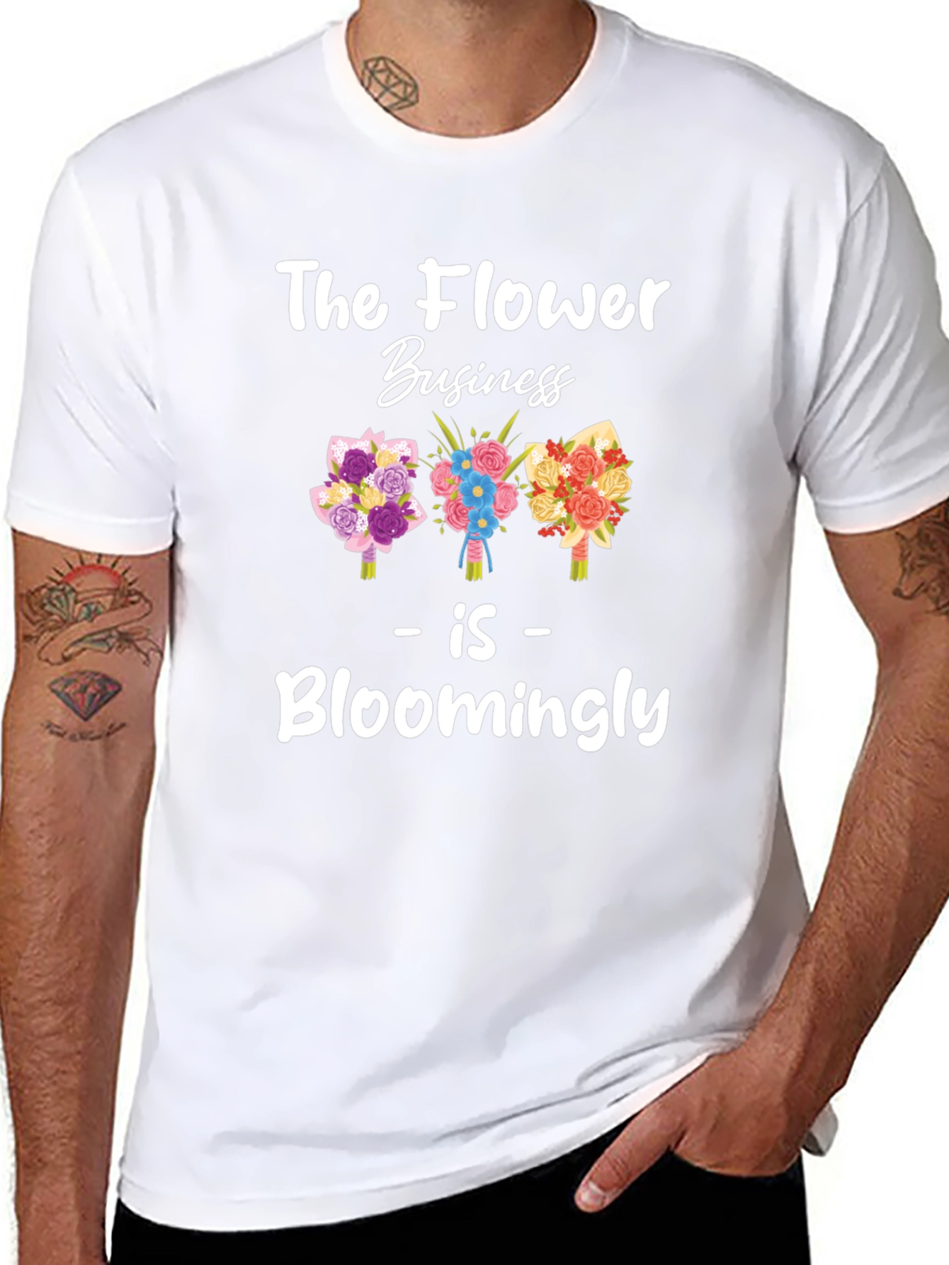The Flower Business Bloomingly T-Shirt