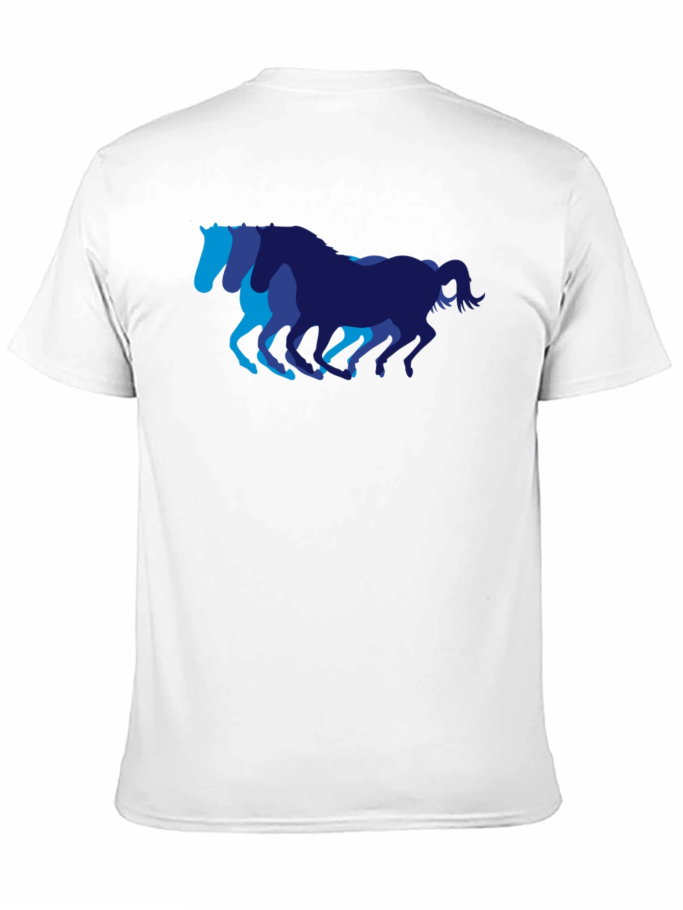 Equine Silhouette Tee - Stylish Graphic T-Shirt