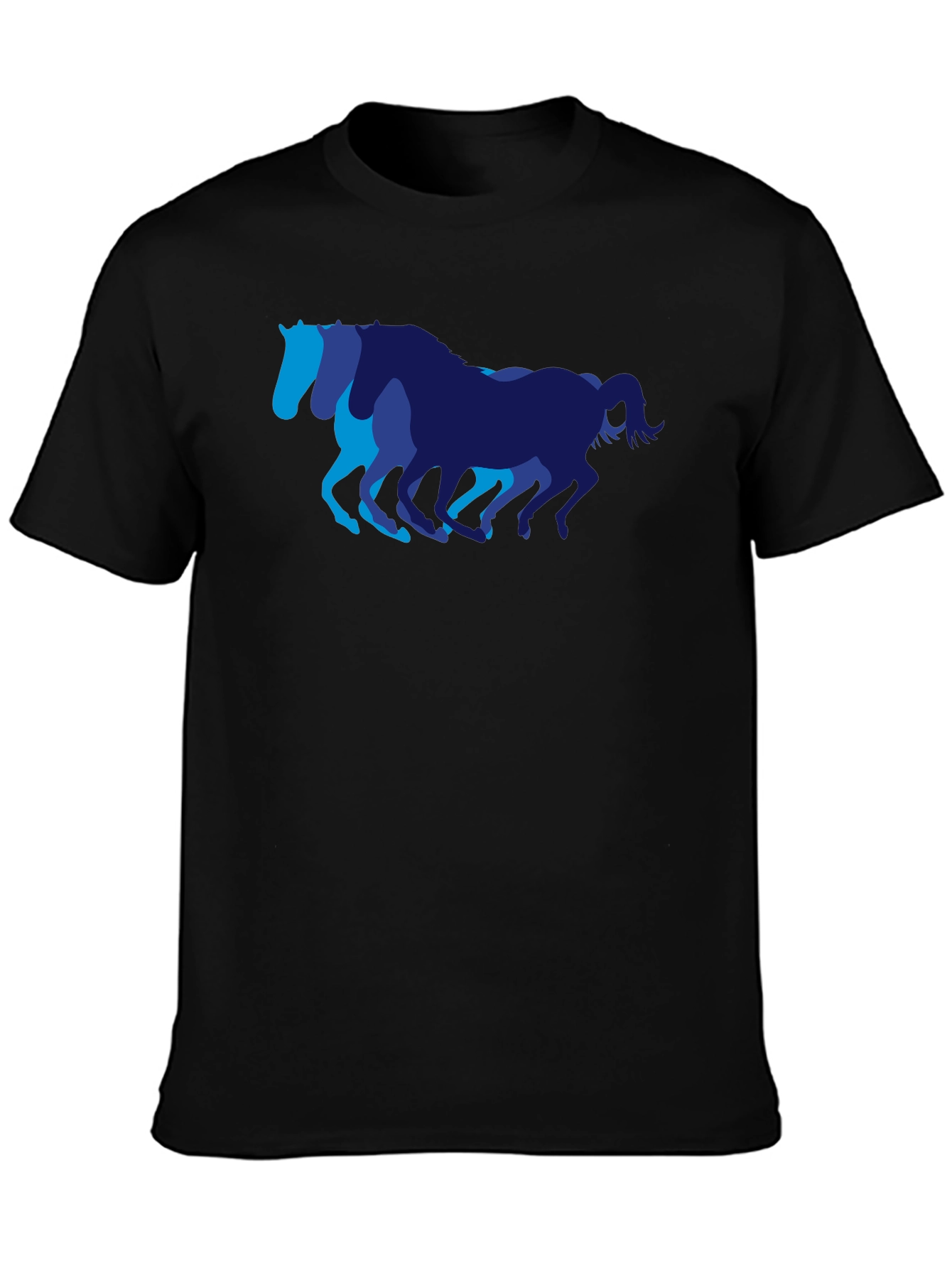 Equine Silhouette Tee - Stylish Graphic T-Shirt