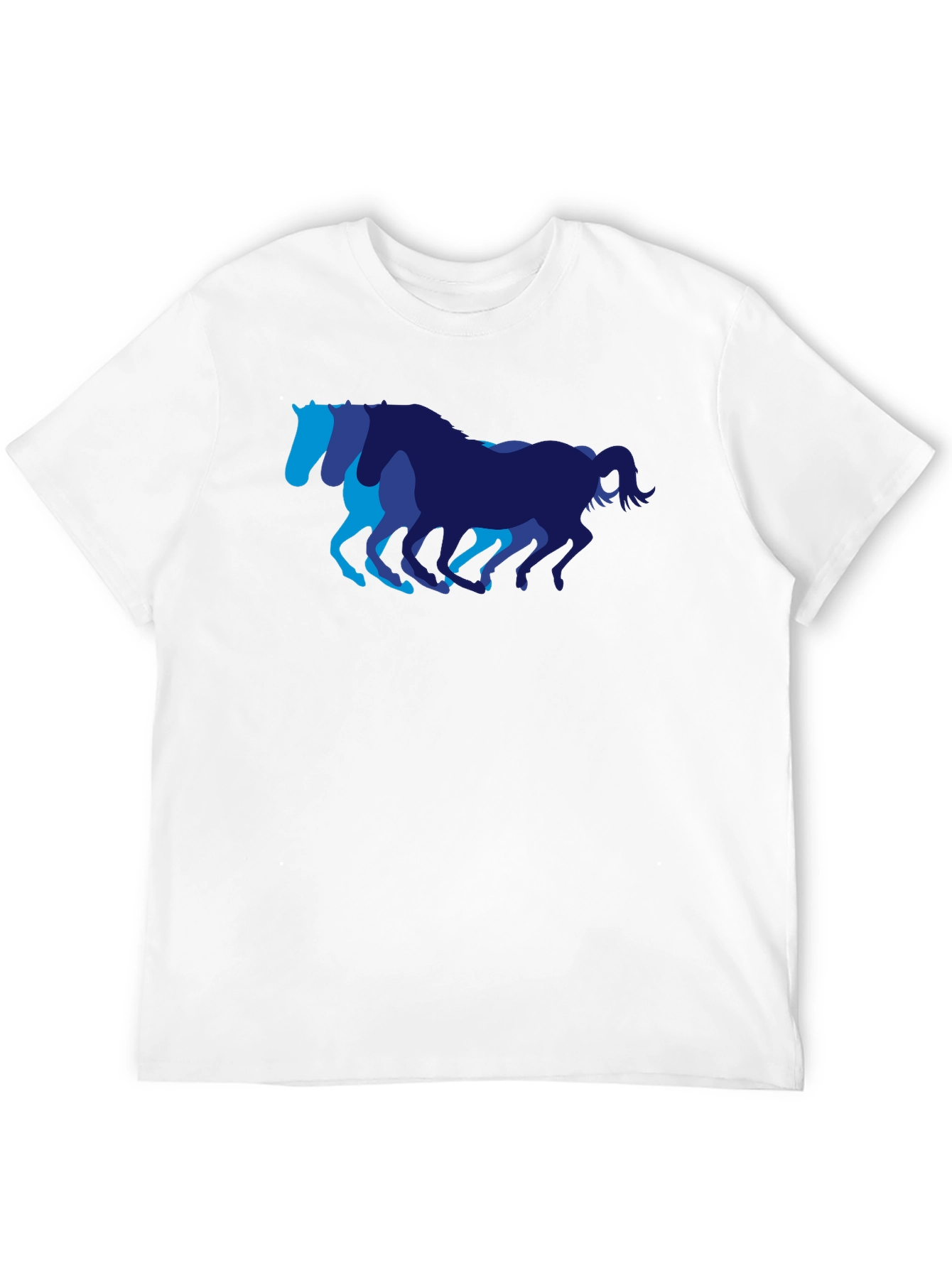 Equine Silhouette Tee - Stylish Graphic T-Shirt