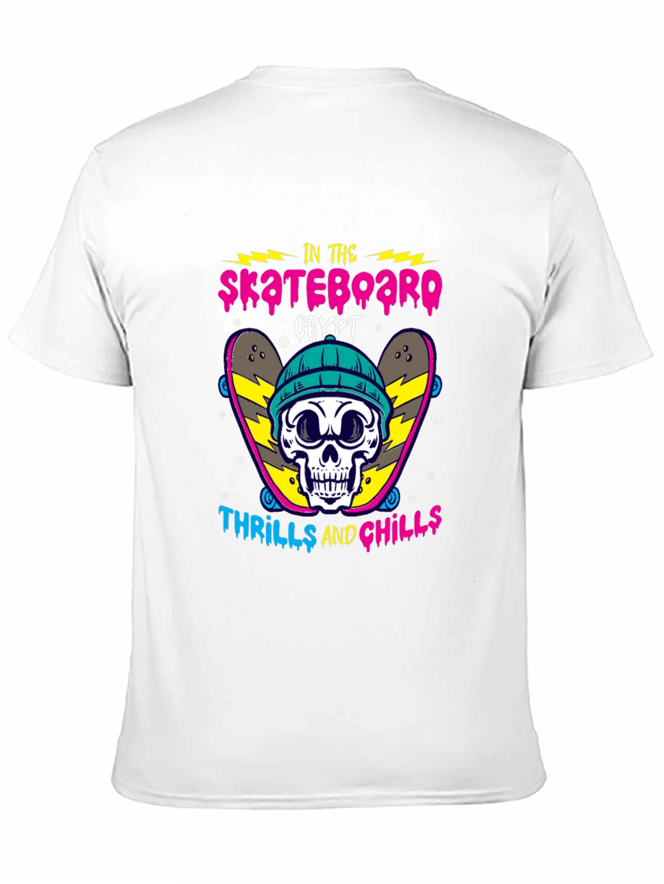 Skateboarding Crypt Graphic Tee