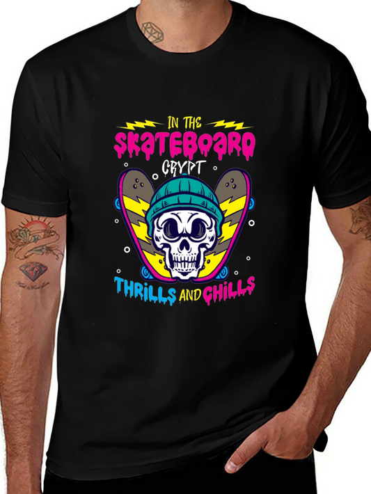 Skateboarding Crypt Graphic Tee