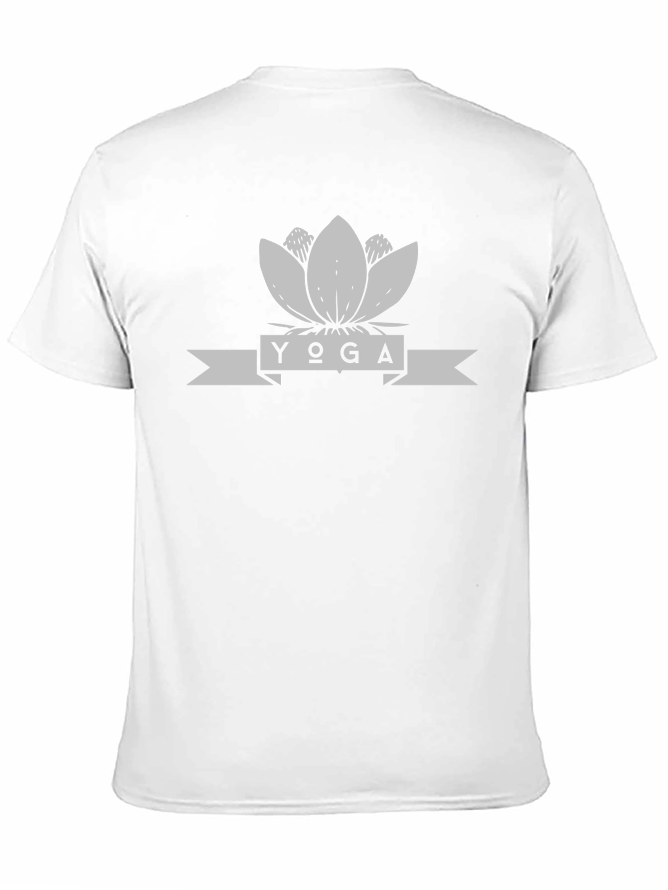 Yoga Lotus Flower Graphic T-Shirt