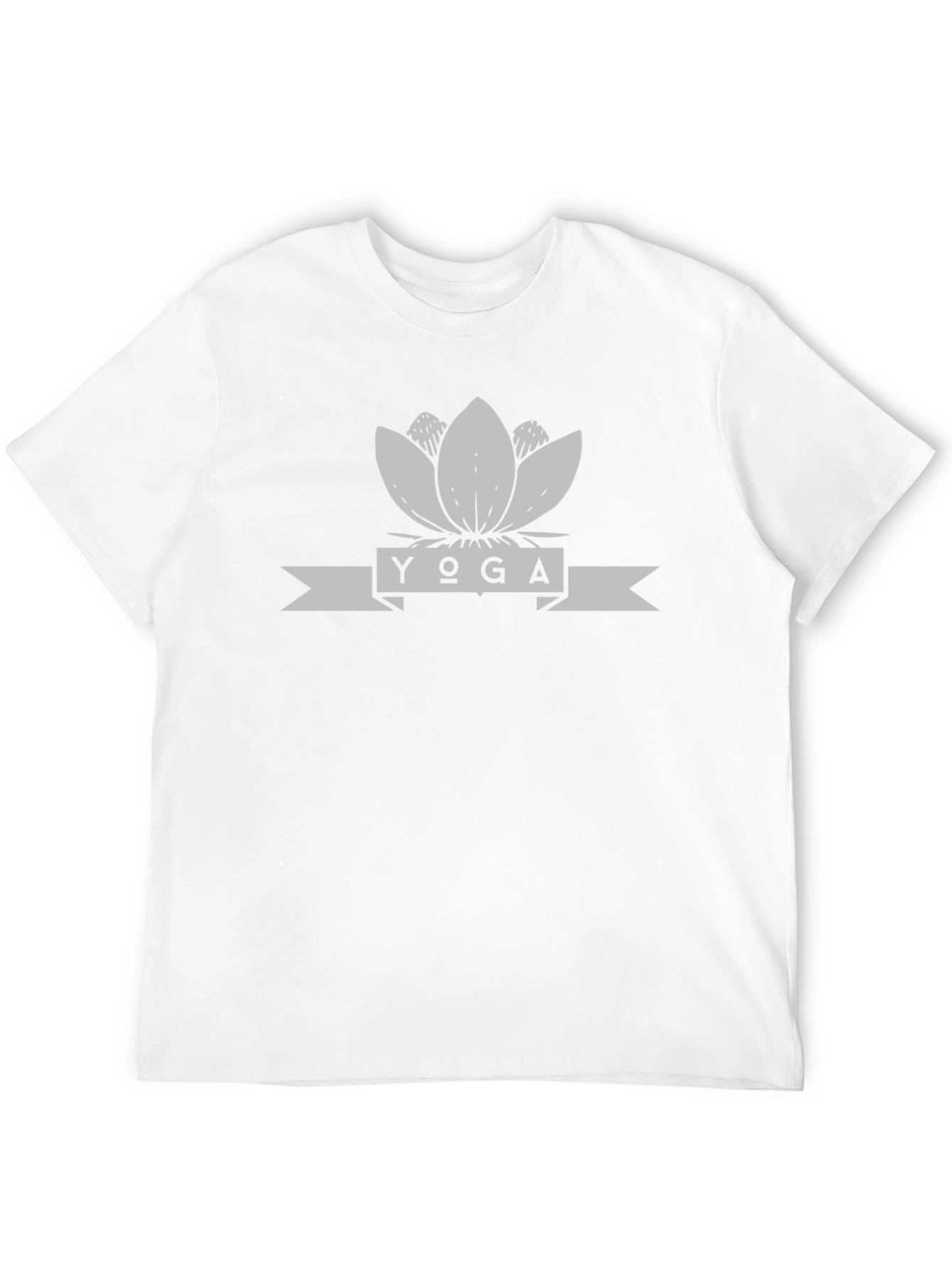 Yoga Lotus Flower Graphic T-Shirt