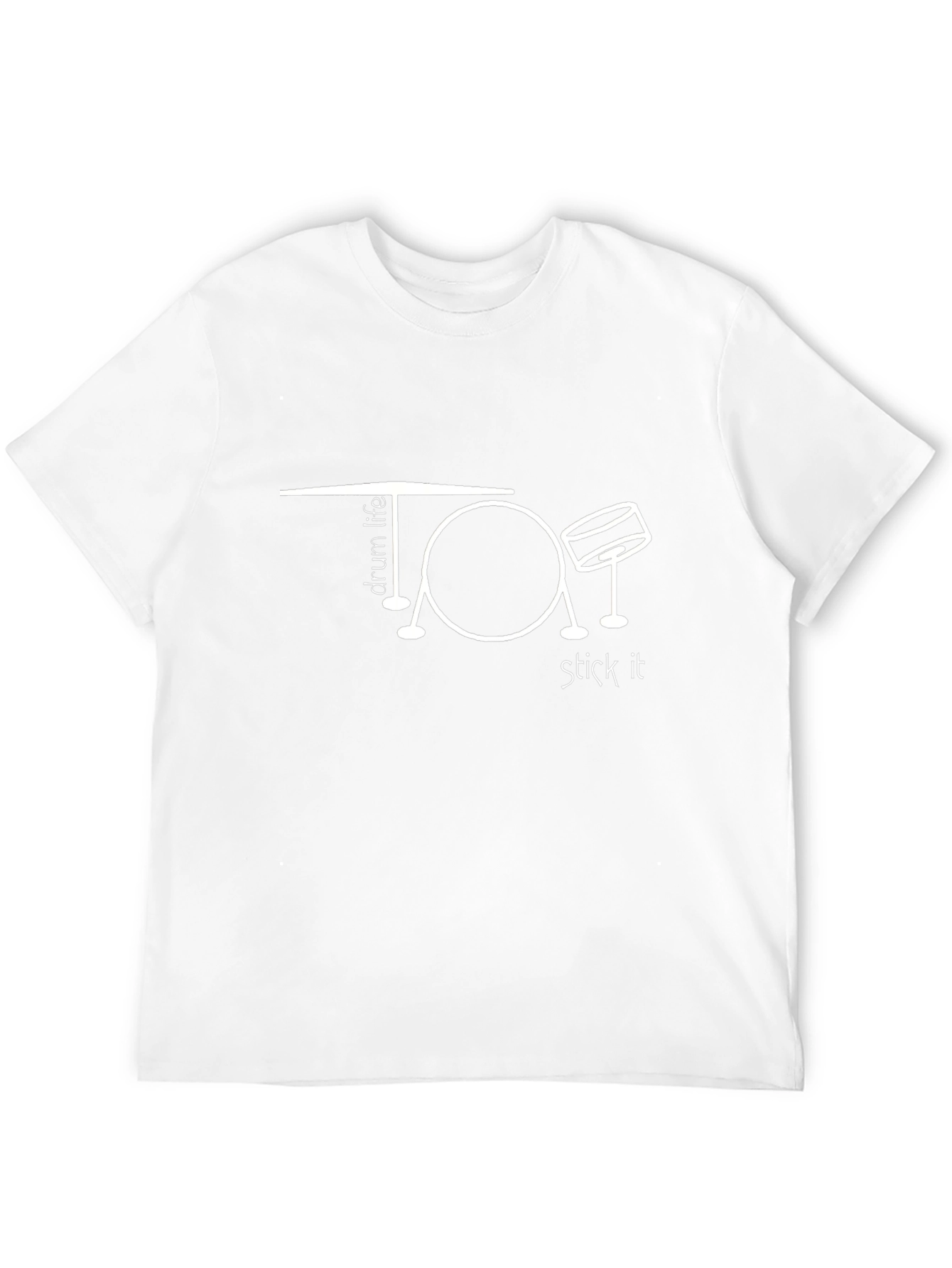 Drum Life T-Shirt - Stick It Drumming Tee