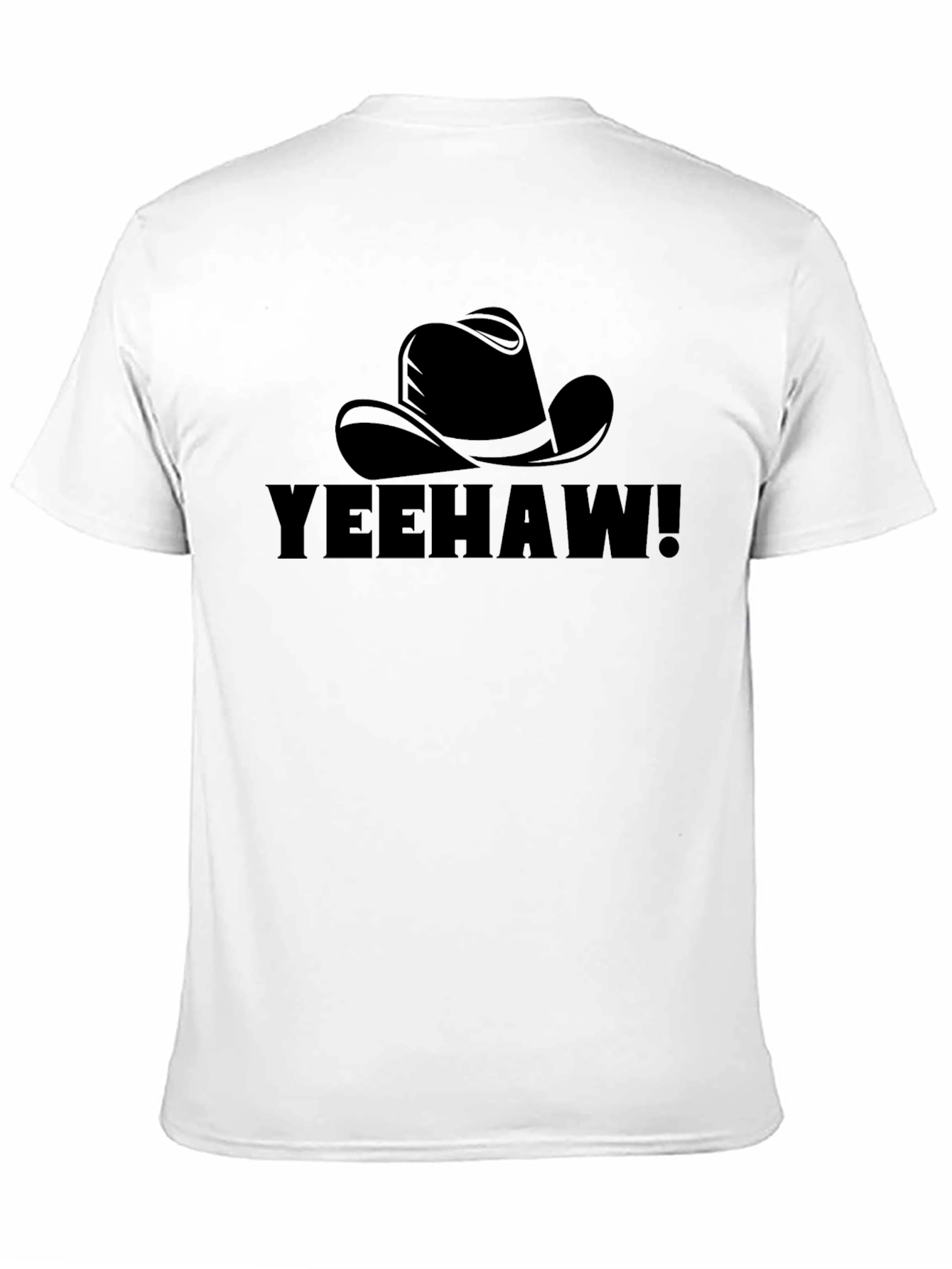 Yeehaw Cowboy Hat Graphic T-Shirt - Classic Western Style