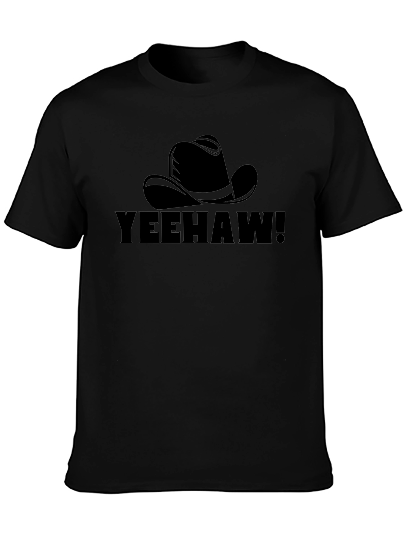 Yeehaw Cowboy Hat Graphic T-Shirt - Classic Western Style