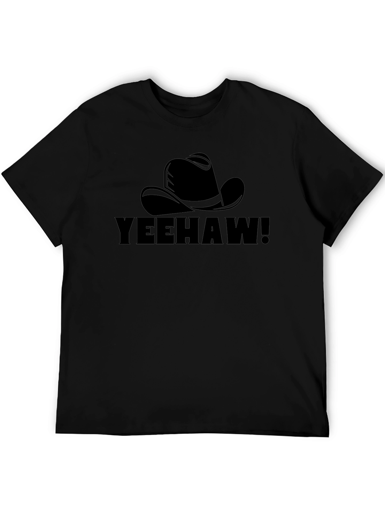 Yeehaw Cowboy Hat Graphic T-Shirt - Classic Western Style