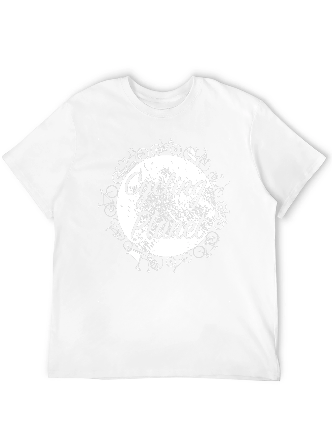 Cycling Planet Graphic Tee - Black