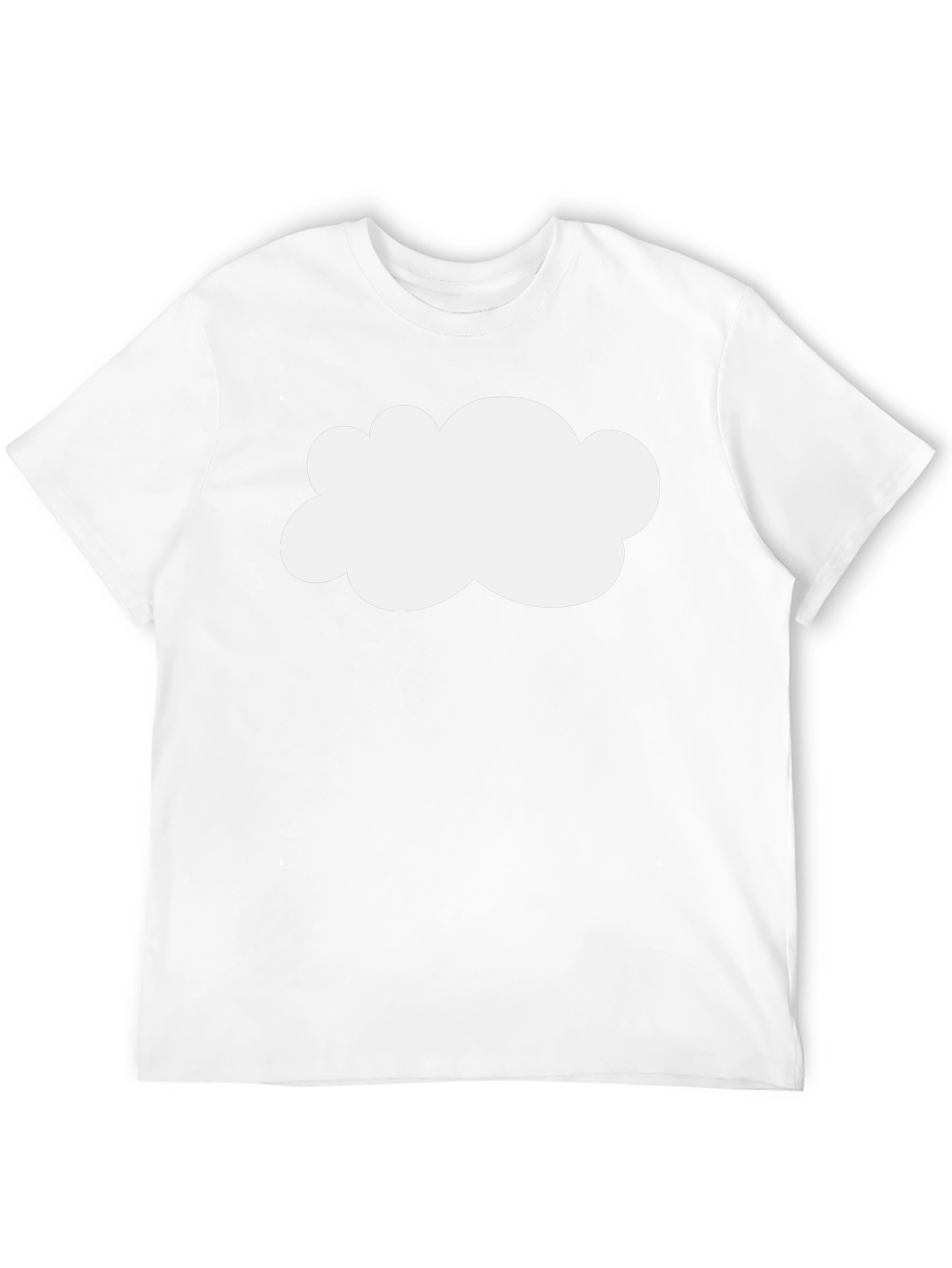 Cloud Graphic Black Tee - Weather Fun!