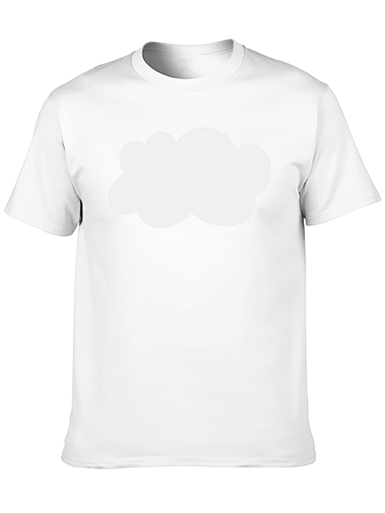 Cloud Graphic Black Tee - Weather Fun!