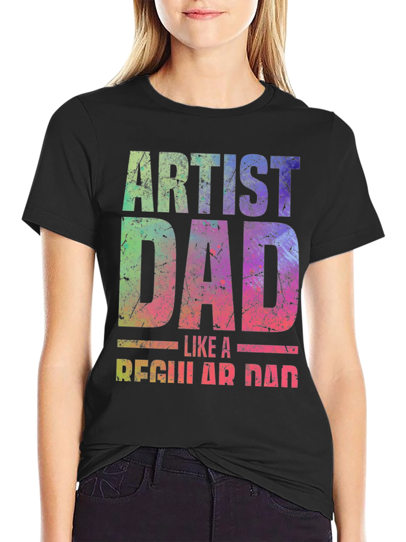 Artist Dad T-Shirt - Unique Graphic Tee