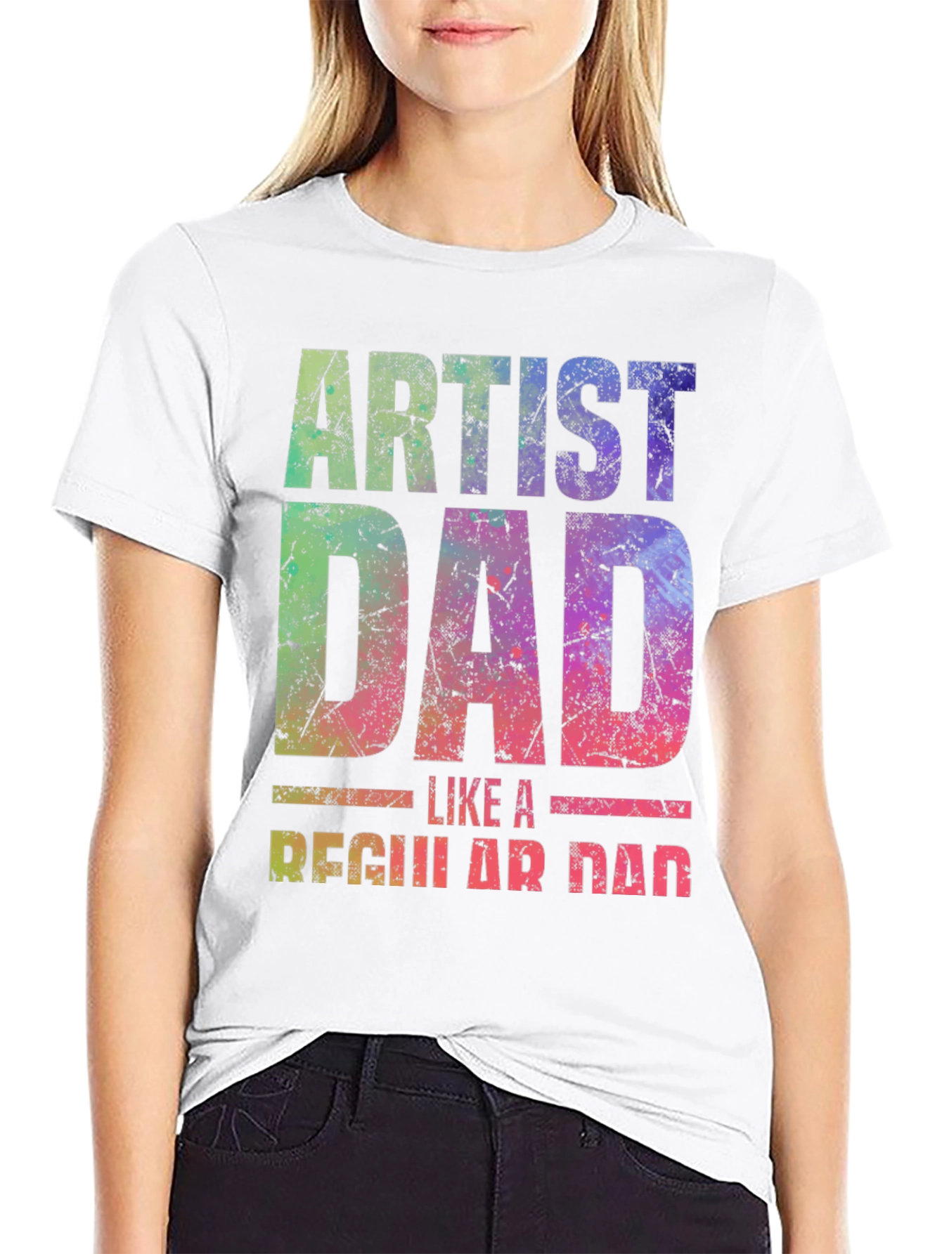 Artist Dad T-Shirt - Unique Graphic Tee