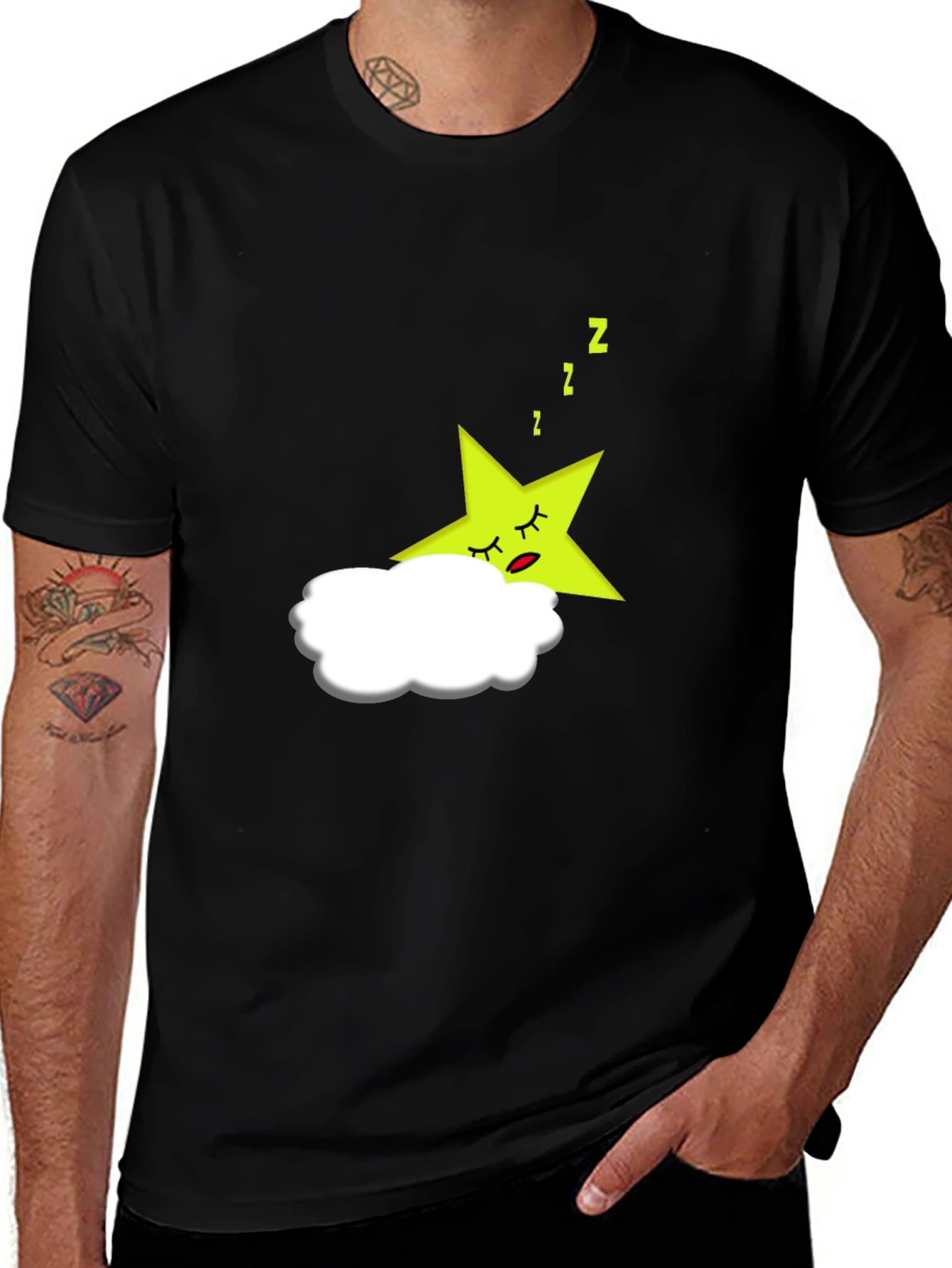 Sleeping Star T-Shirt - Dreamy Comfort
