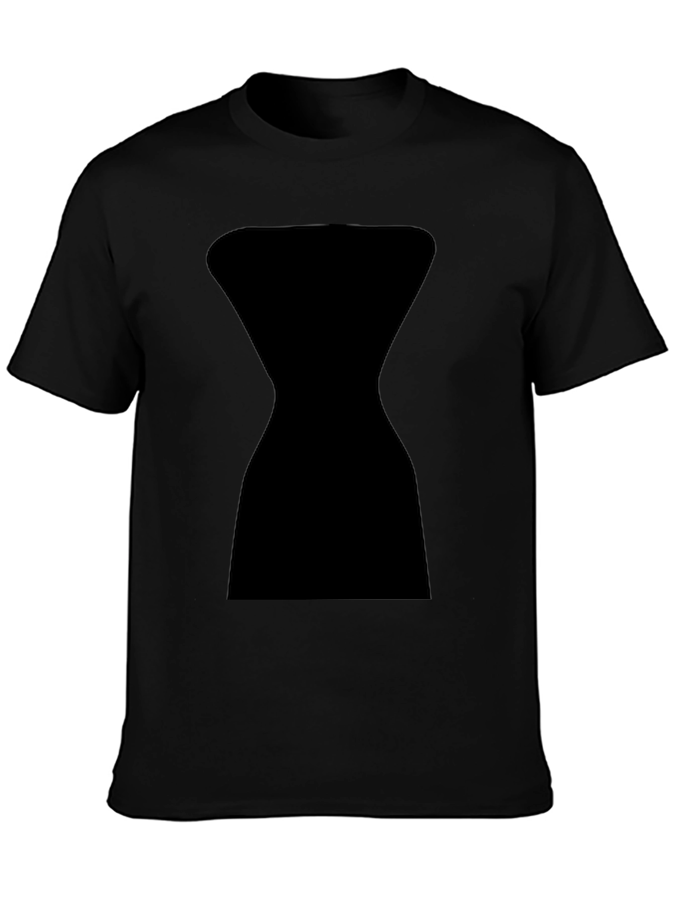 Black Hourglass Graphic Tee
