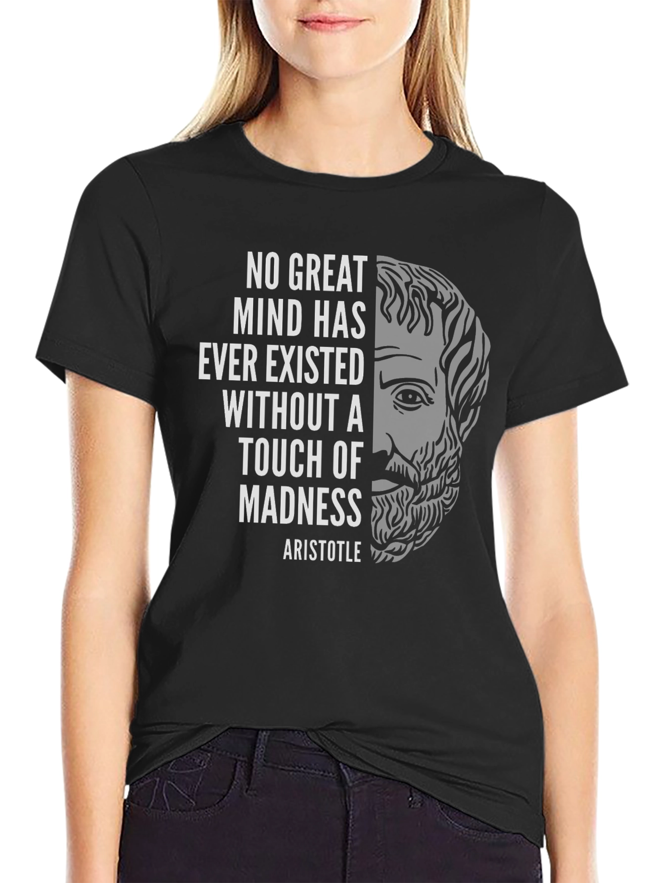 Aristotle Madness T-Shirt - Great Minds Design