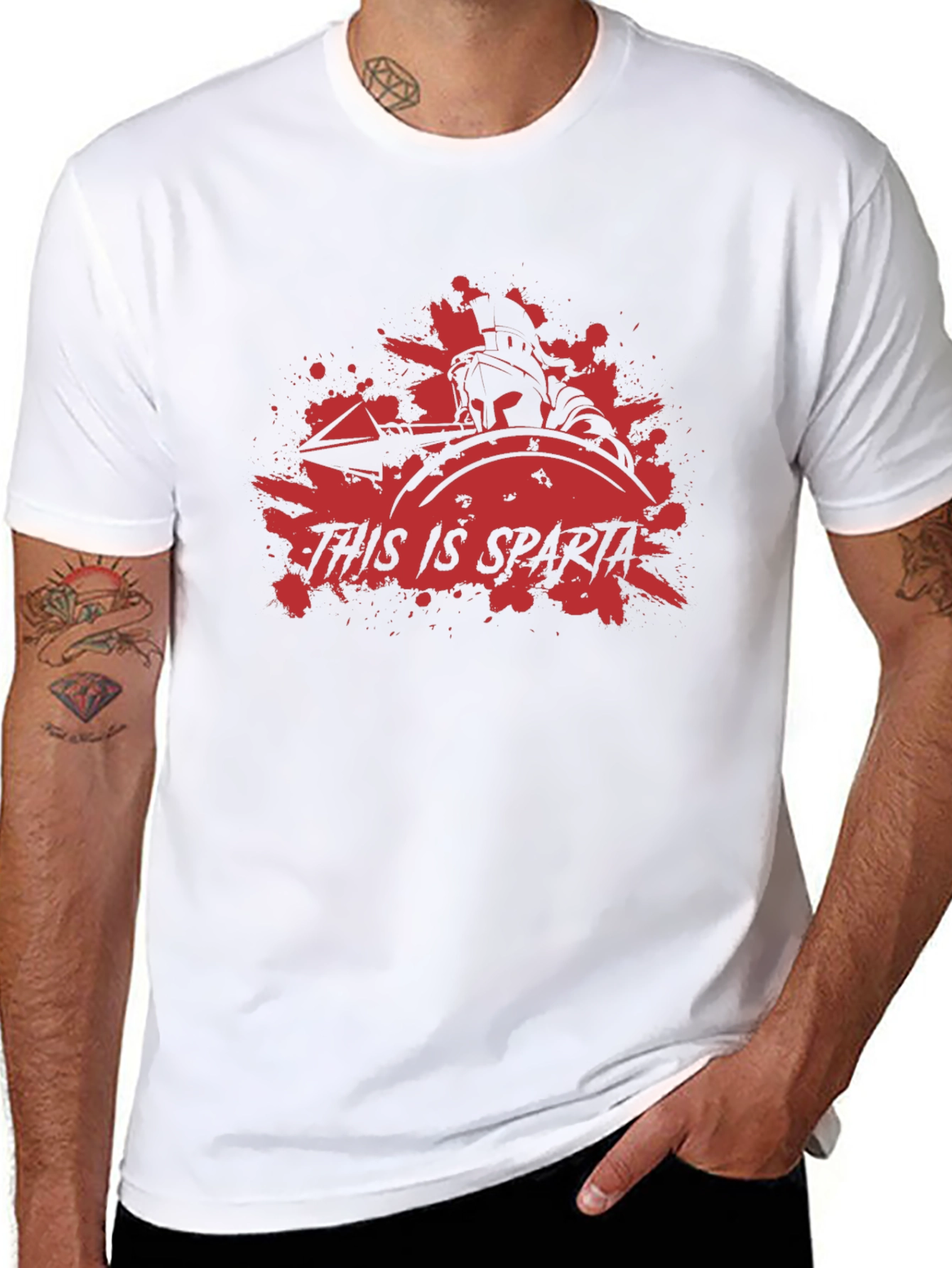 This is Sparta T-Shirt - Warrior Graphic Tee