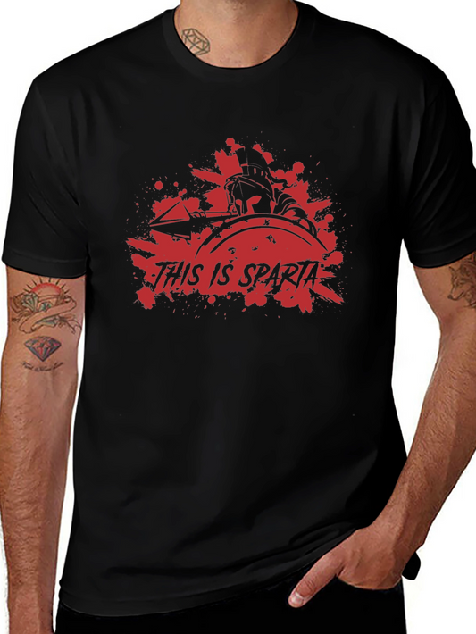 This is Sparta T-Shirt - Warrior Graphic Tee
