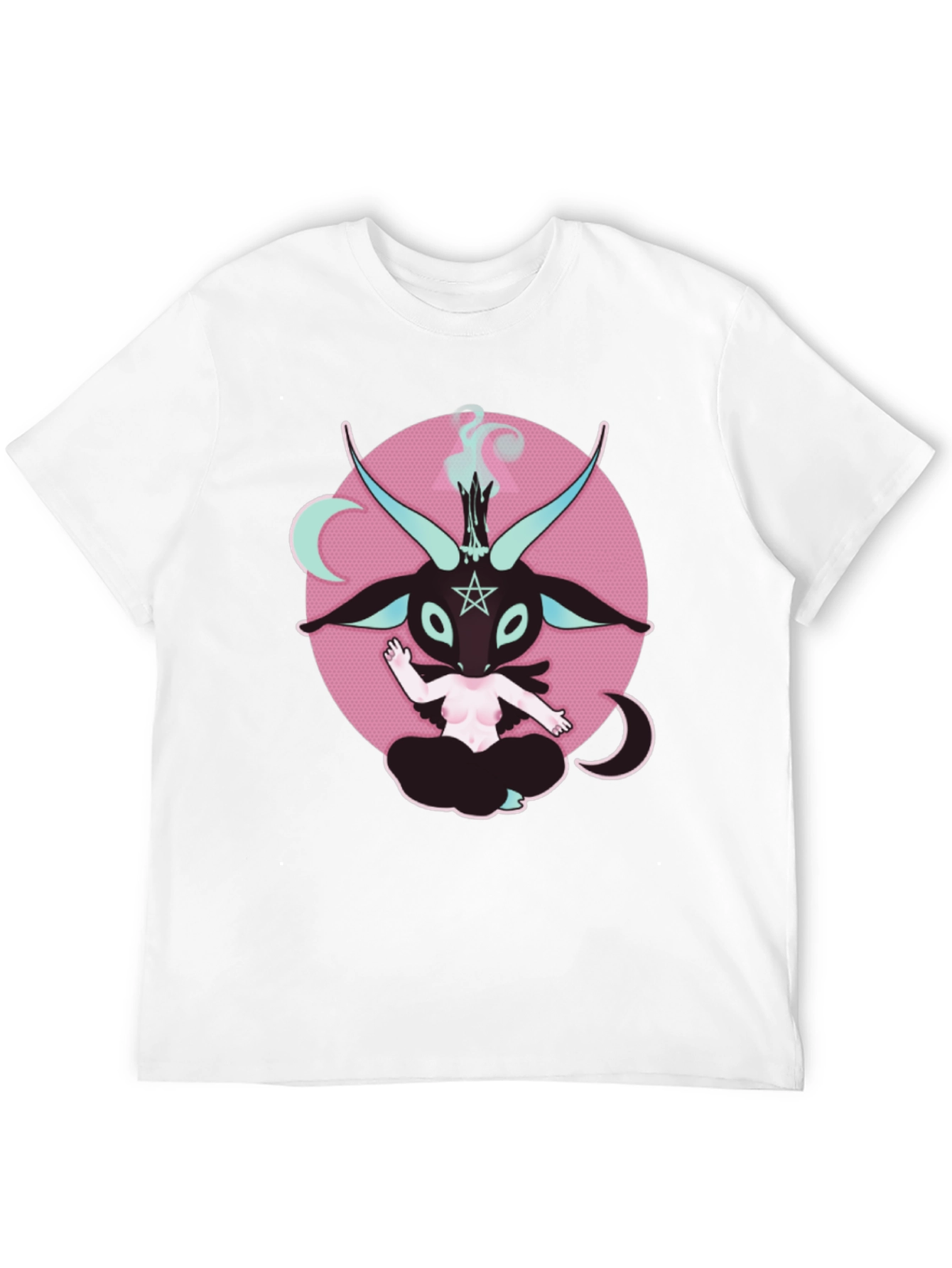 Baphomet Graphic T-Shirt - Black