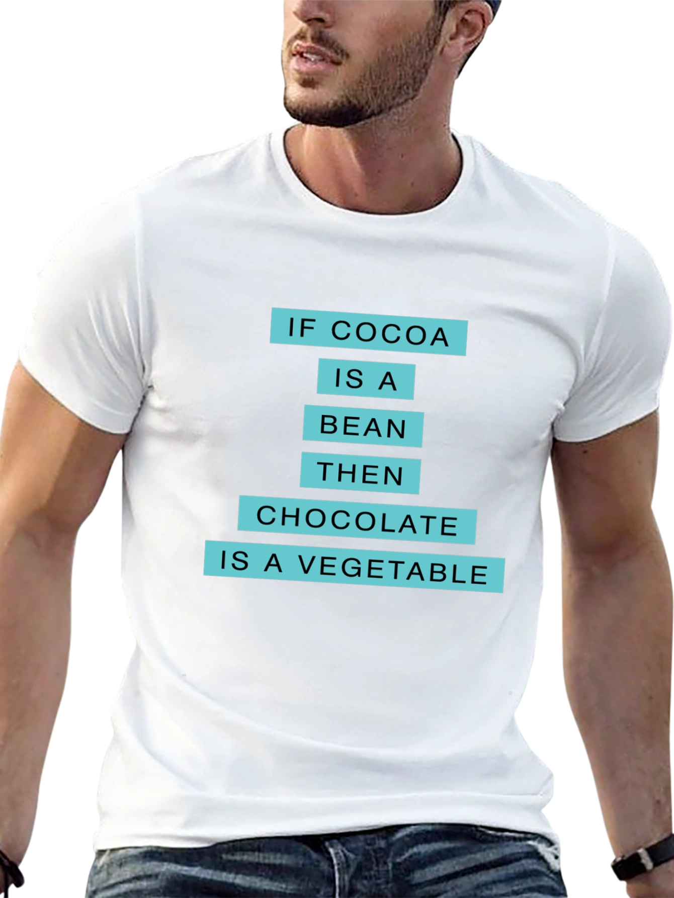 Cocoa Bean Chocolate Vegetable Funny T-Shirt