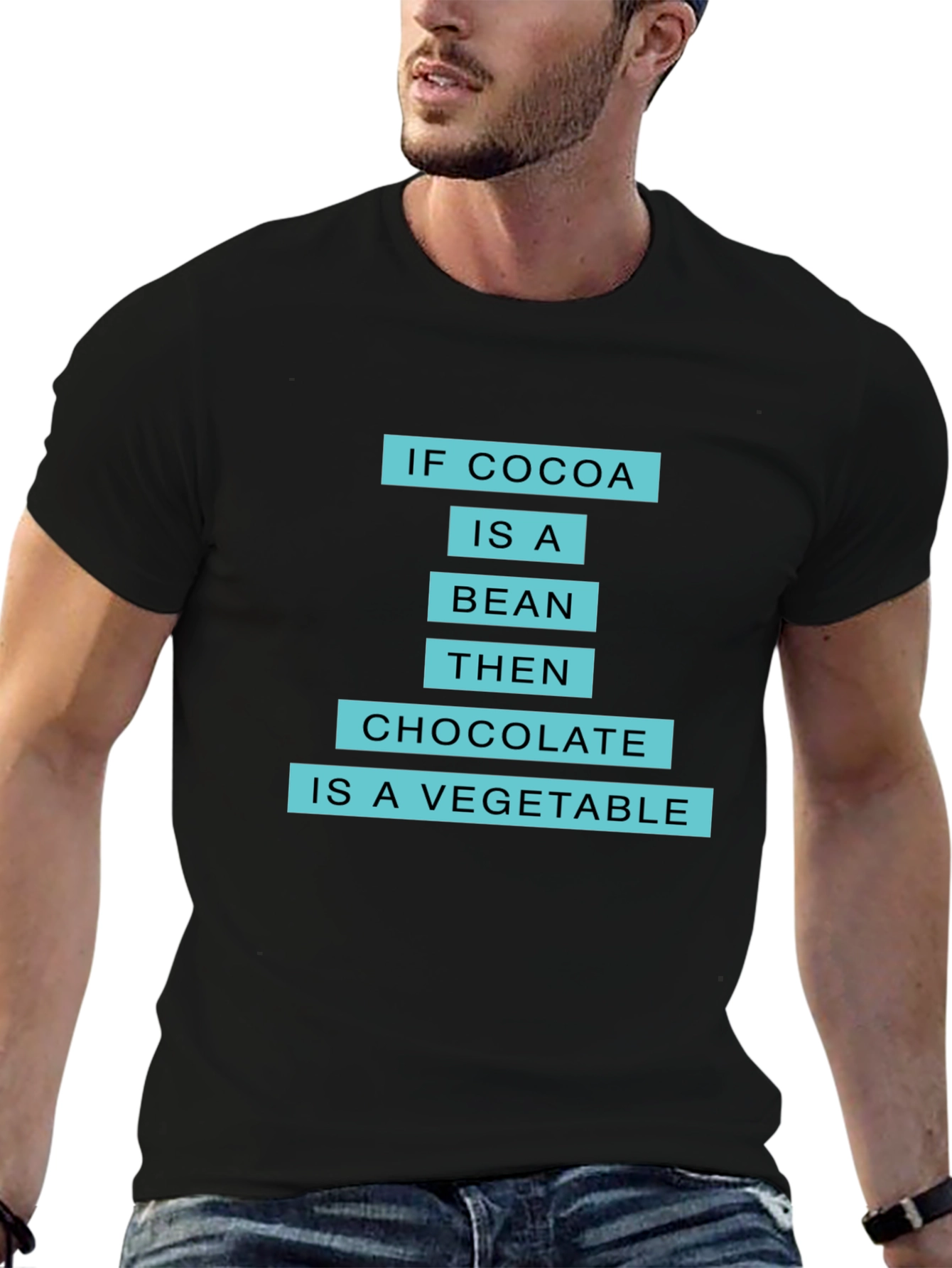 Cocoa Bean Chocolate Vegetable Funny T-Shirt