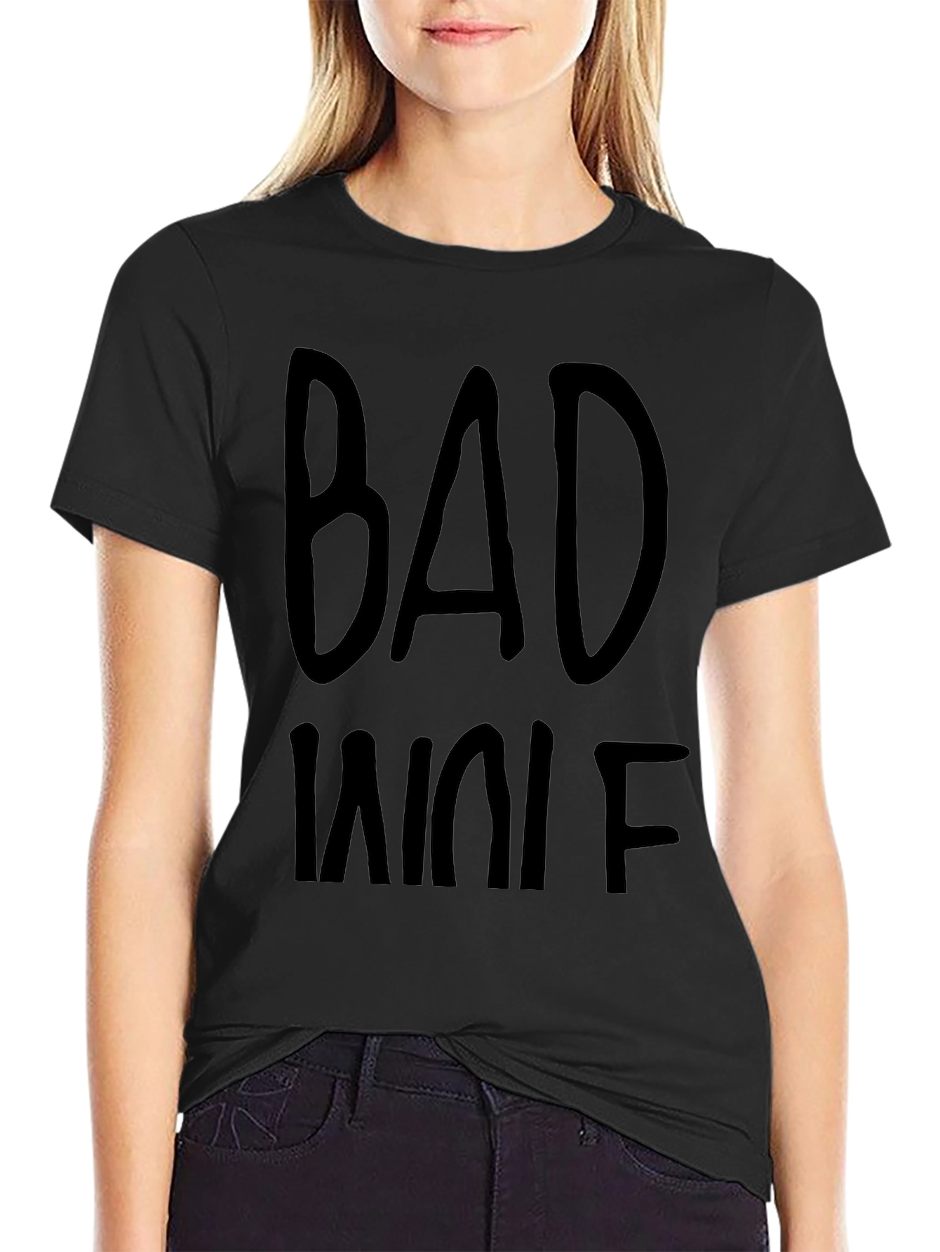 Bad Wolf Graphic Tee - Black T-Shirt