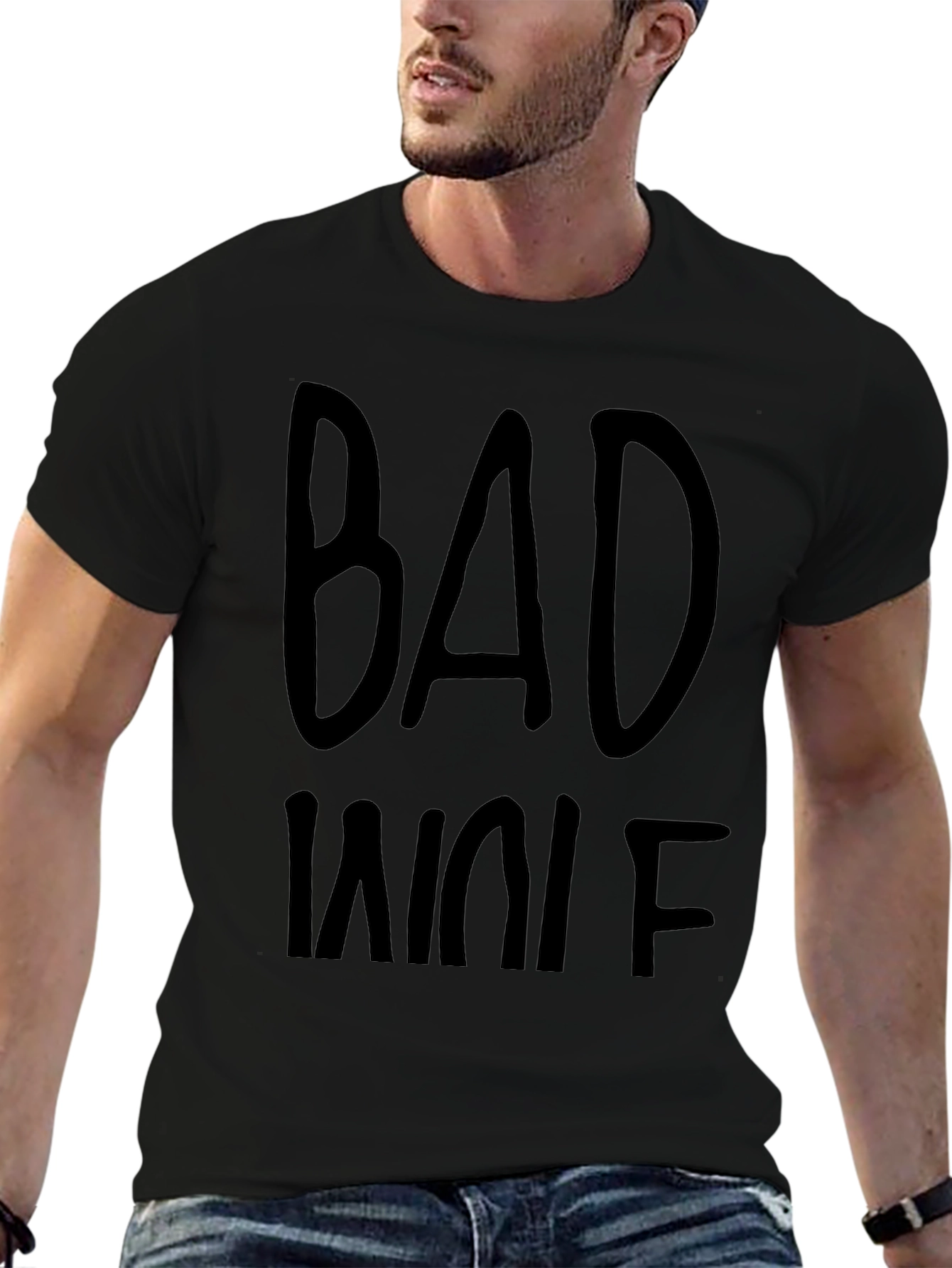 Bad Wolf Graphic Tee - Black T-Shirt