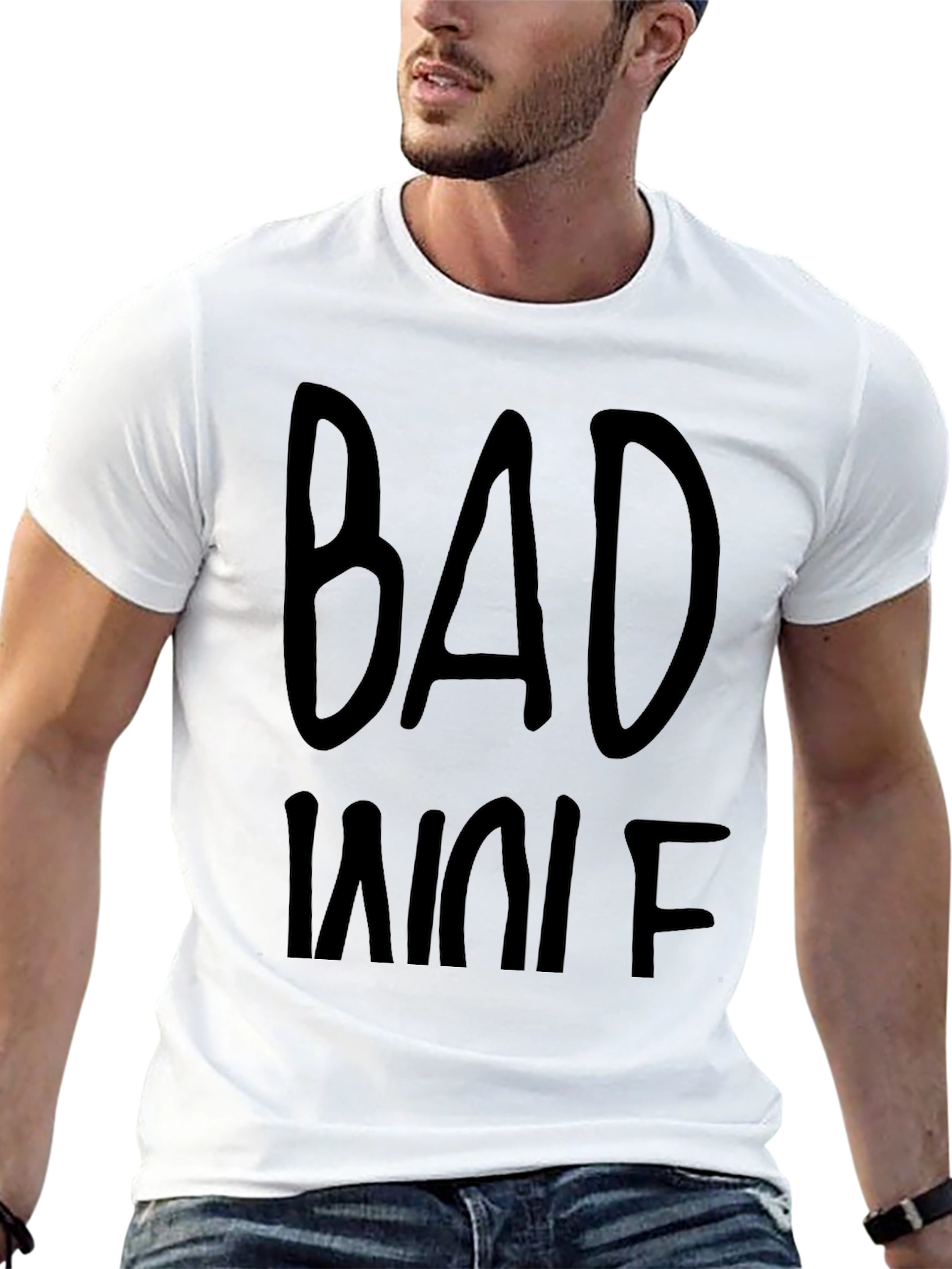 Bad Wolf Graphic Tee - Black T-Shirt