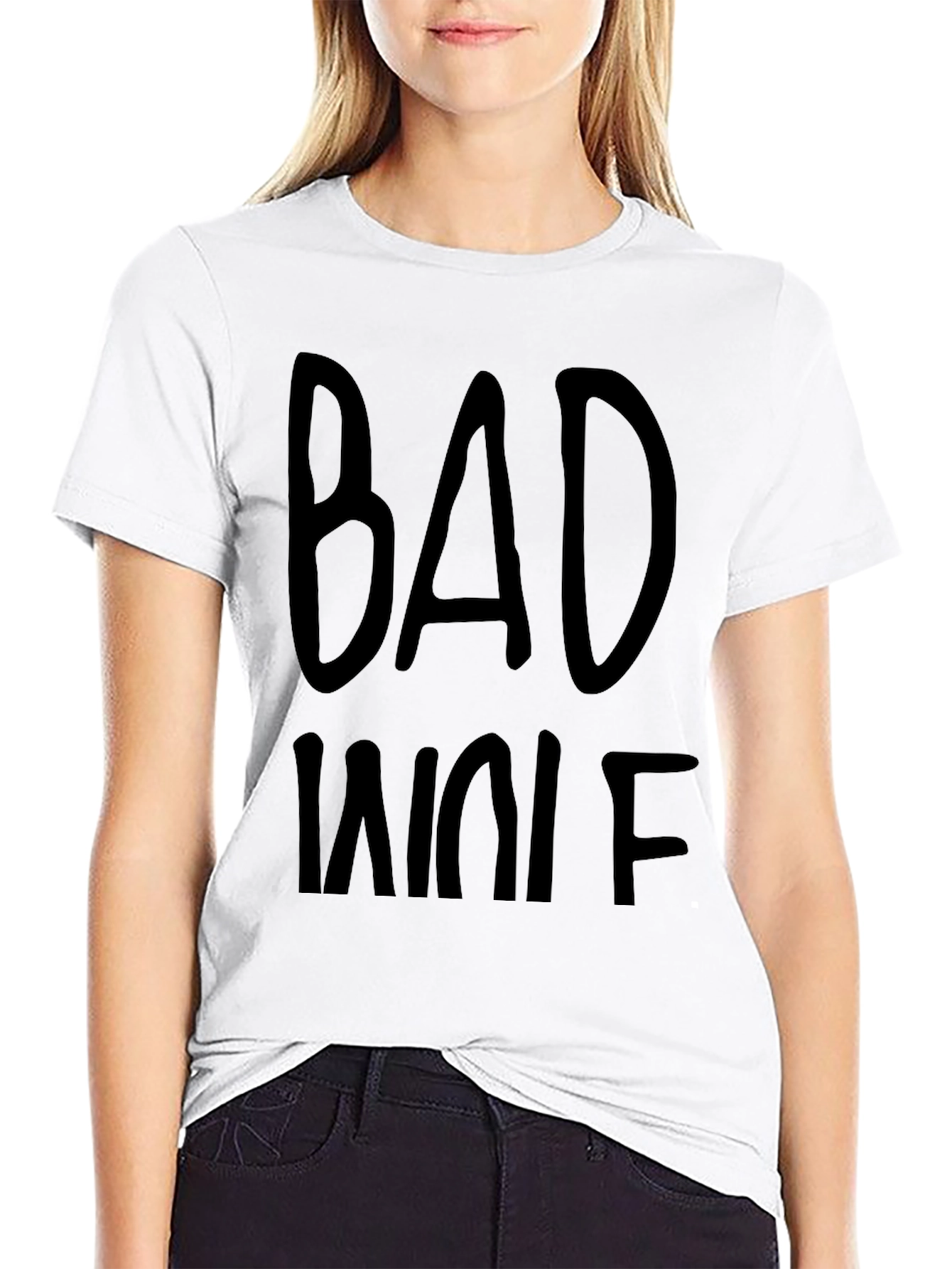 Bad Wolf Graphic Tee - Black T-Shirt