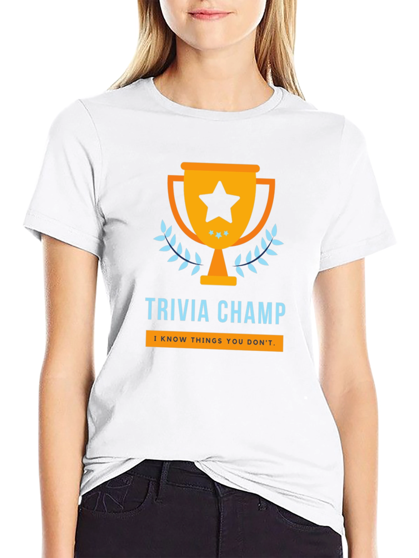 Trivia Champ Graphic T-Shirt
