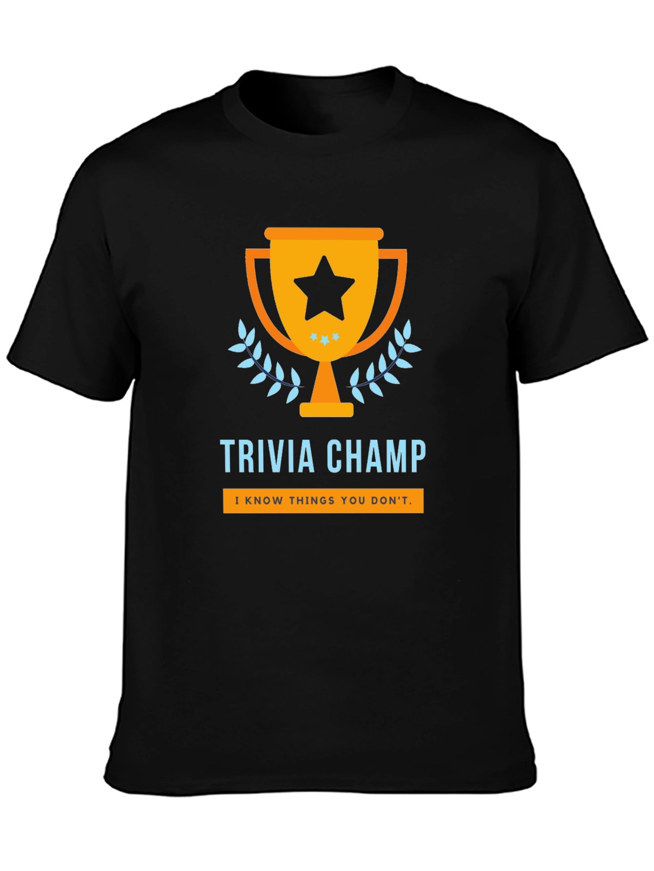 Trivia Champ Graphic T-Shirt
