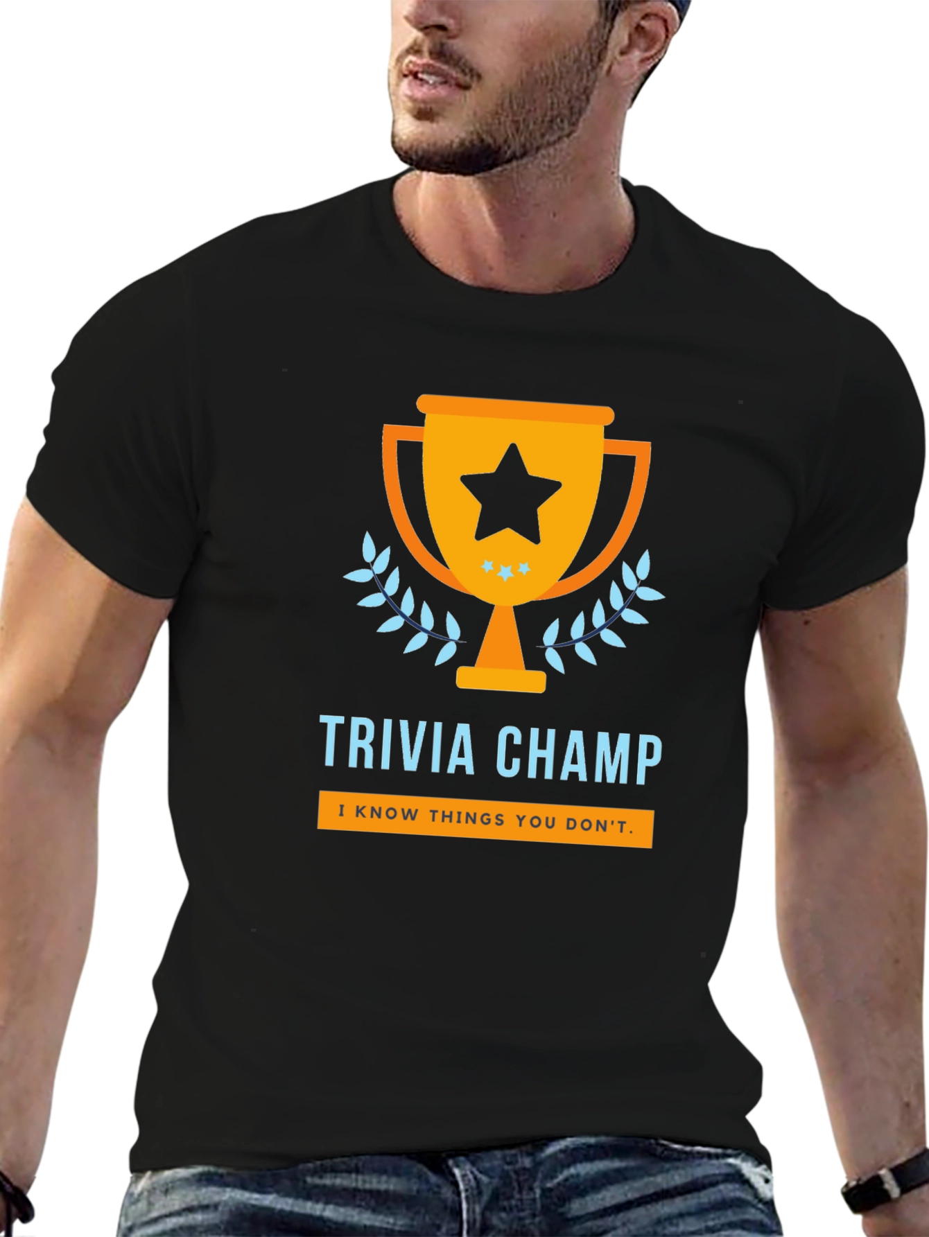 Trivia Champ Graphic T-Shirt