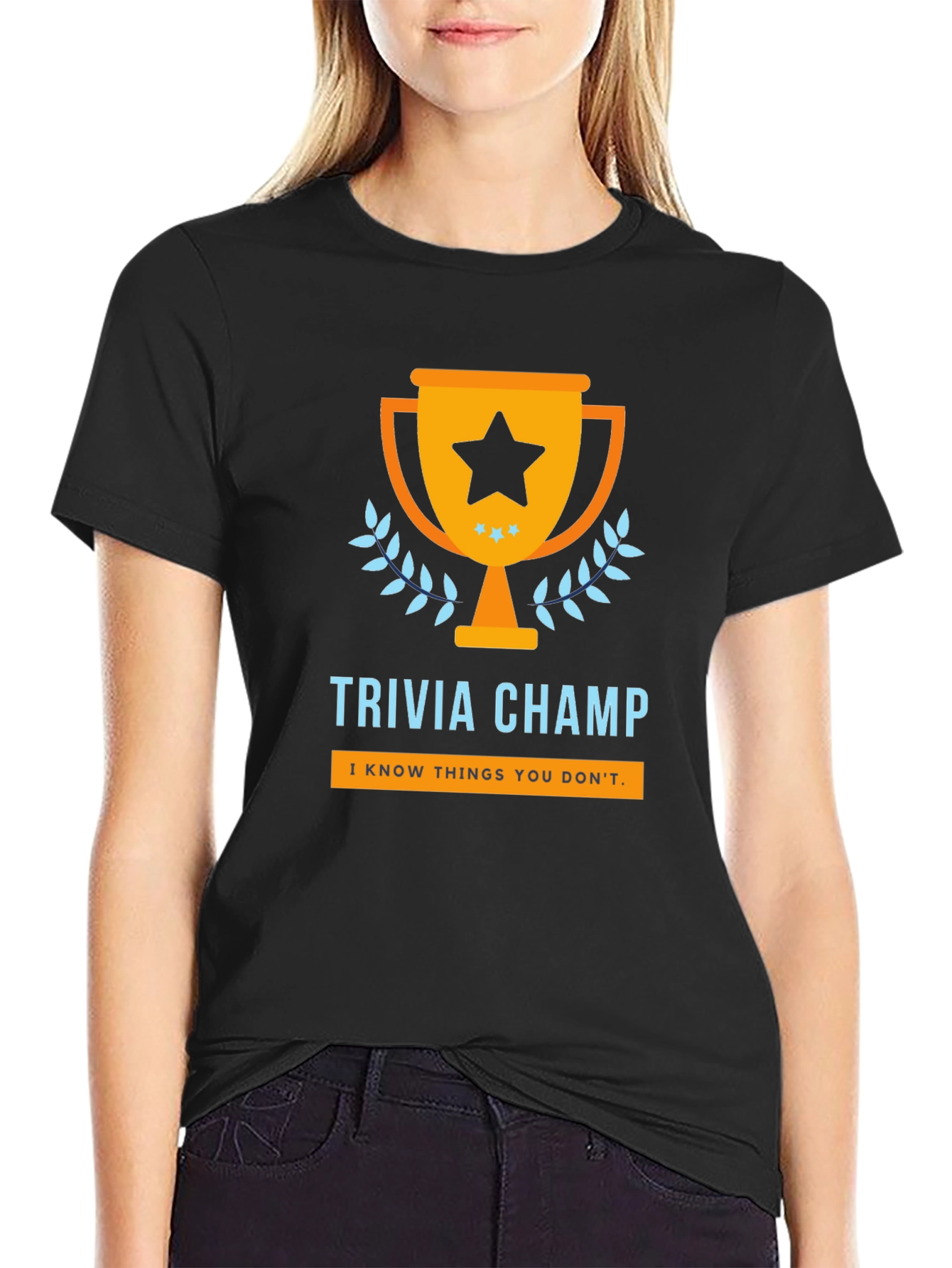 Trivia Champ Graphic T-Shirt