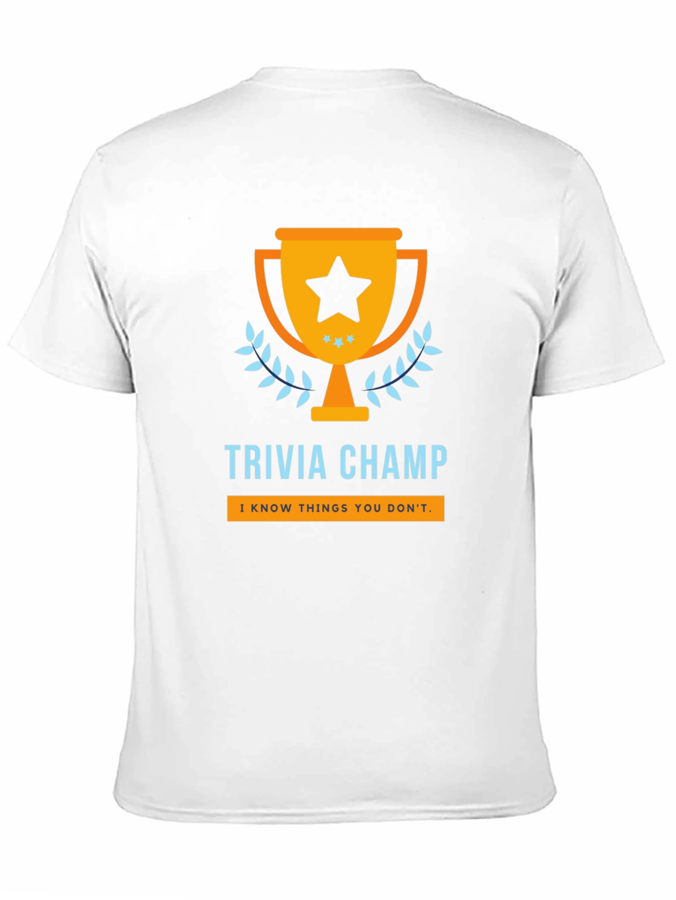 Trivia Champ Graphic T-Shirt