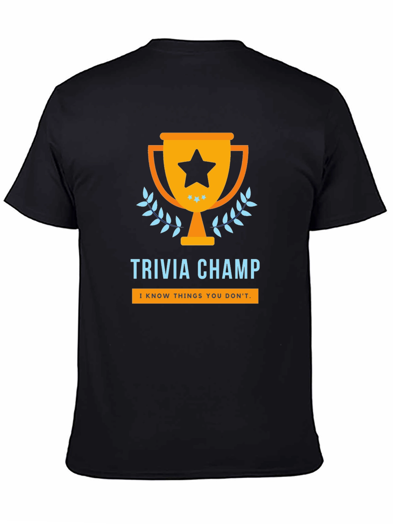 Trivia Champ Graphic T-Shirt