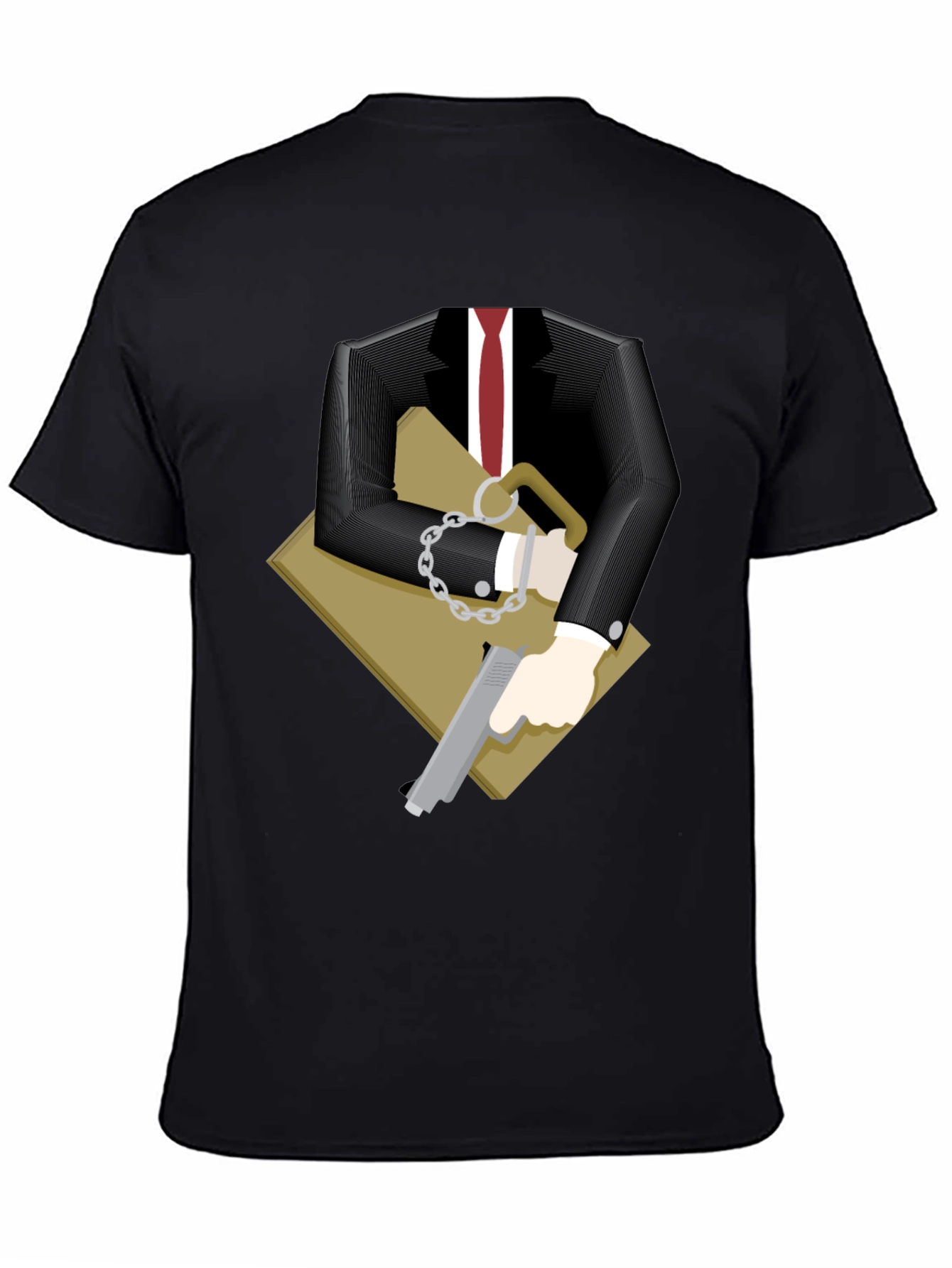 Suit & Briefcase Graphic T-Shirt