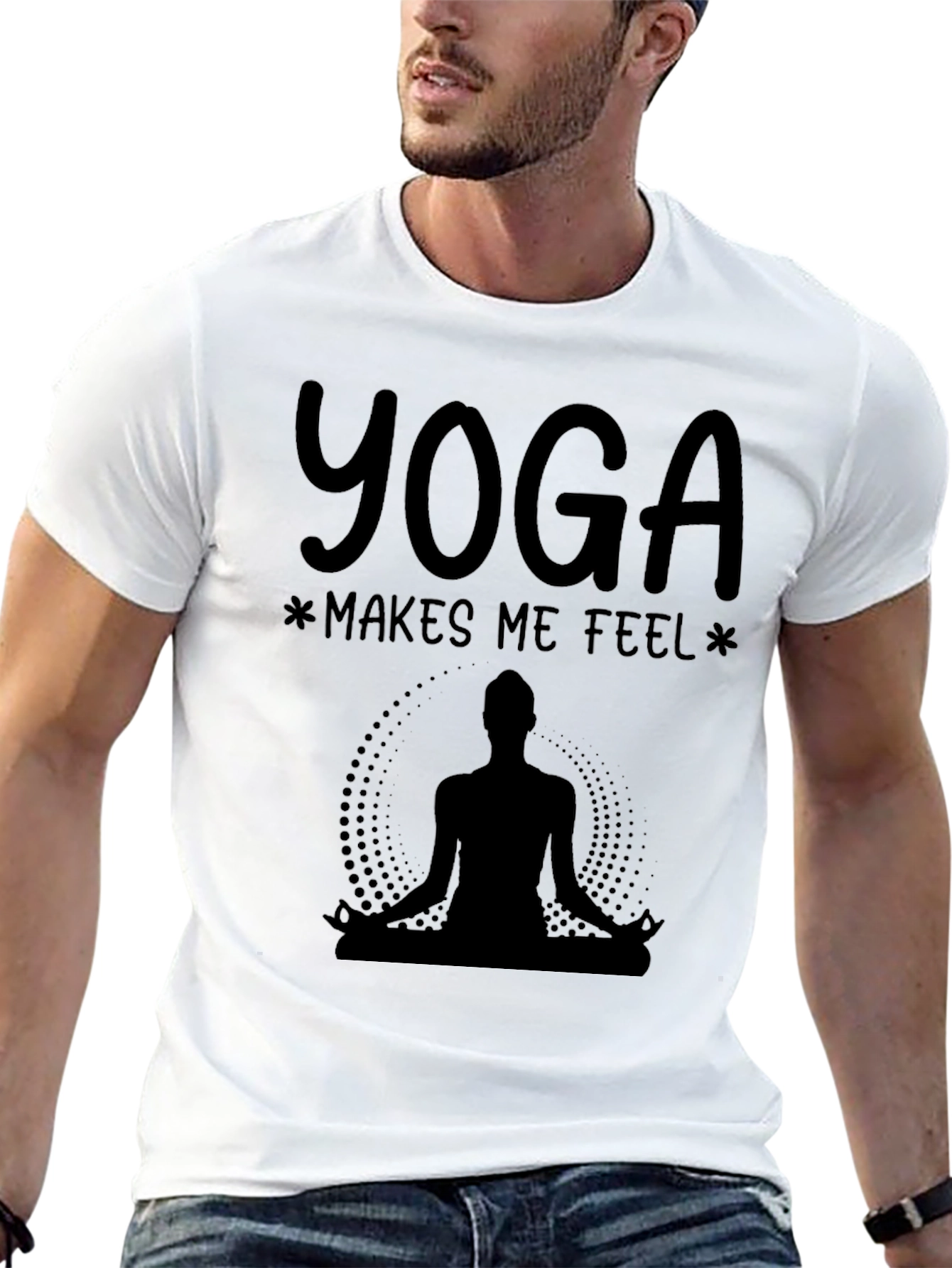 Yoga Makes Me Feel Good T-Shirt