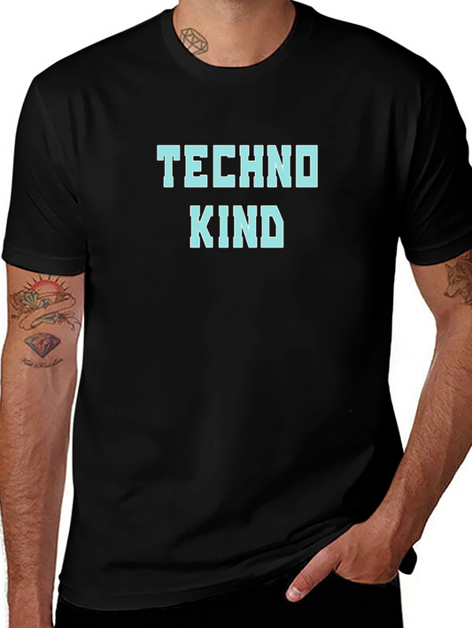 Techno Kind Graphic Tee - Modern Comfort