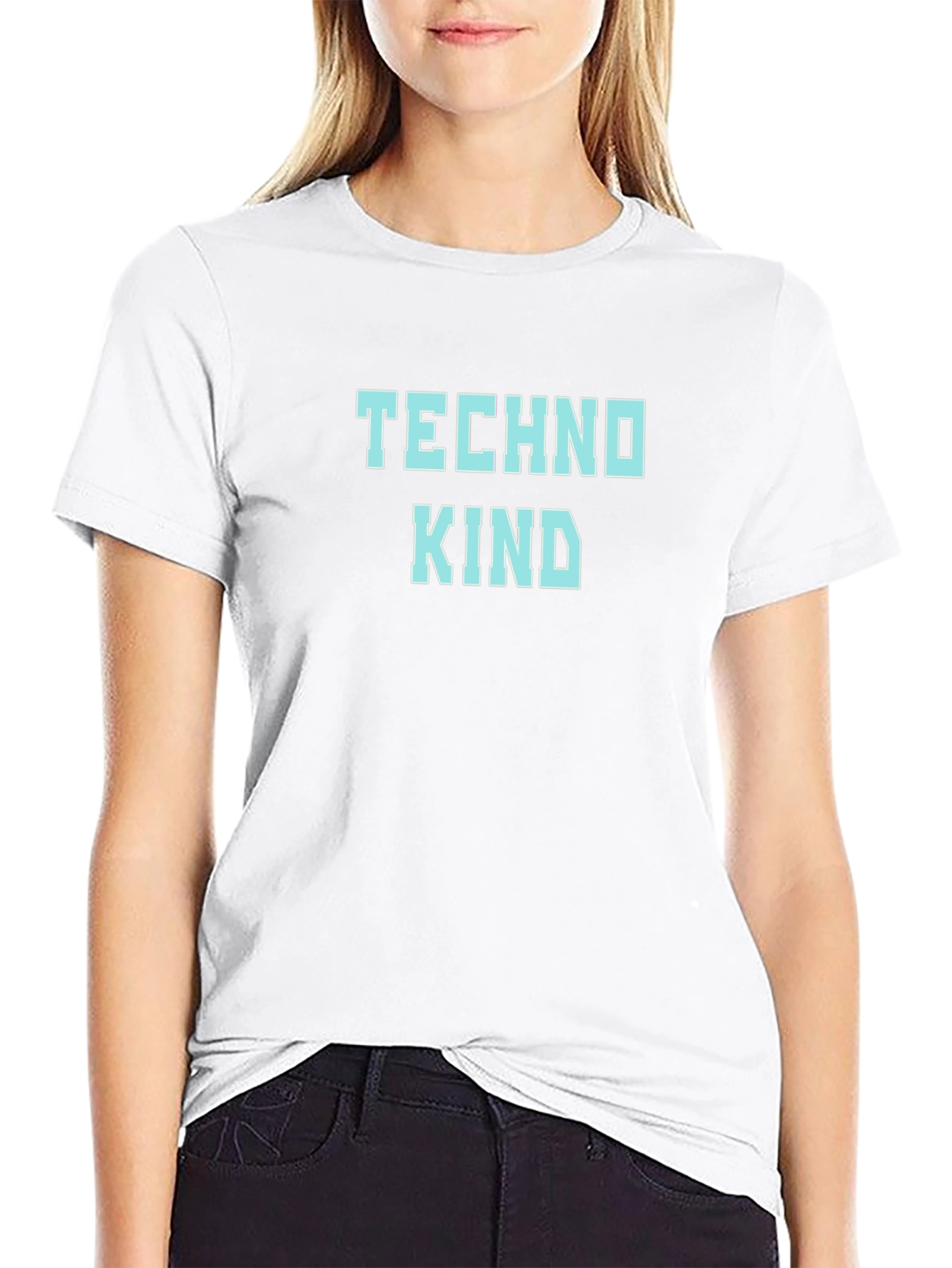Techno Kind Graphic Tee - Modern Comfort