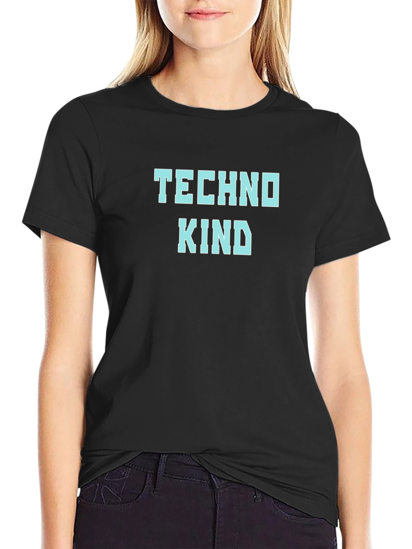 Techno Kind Graphic Tee - Modern Comfort