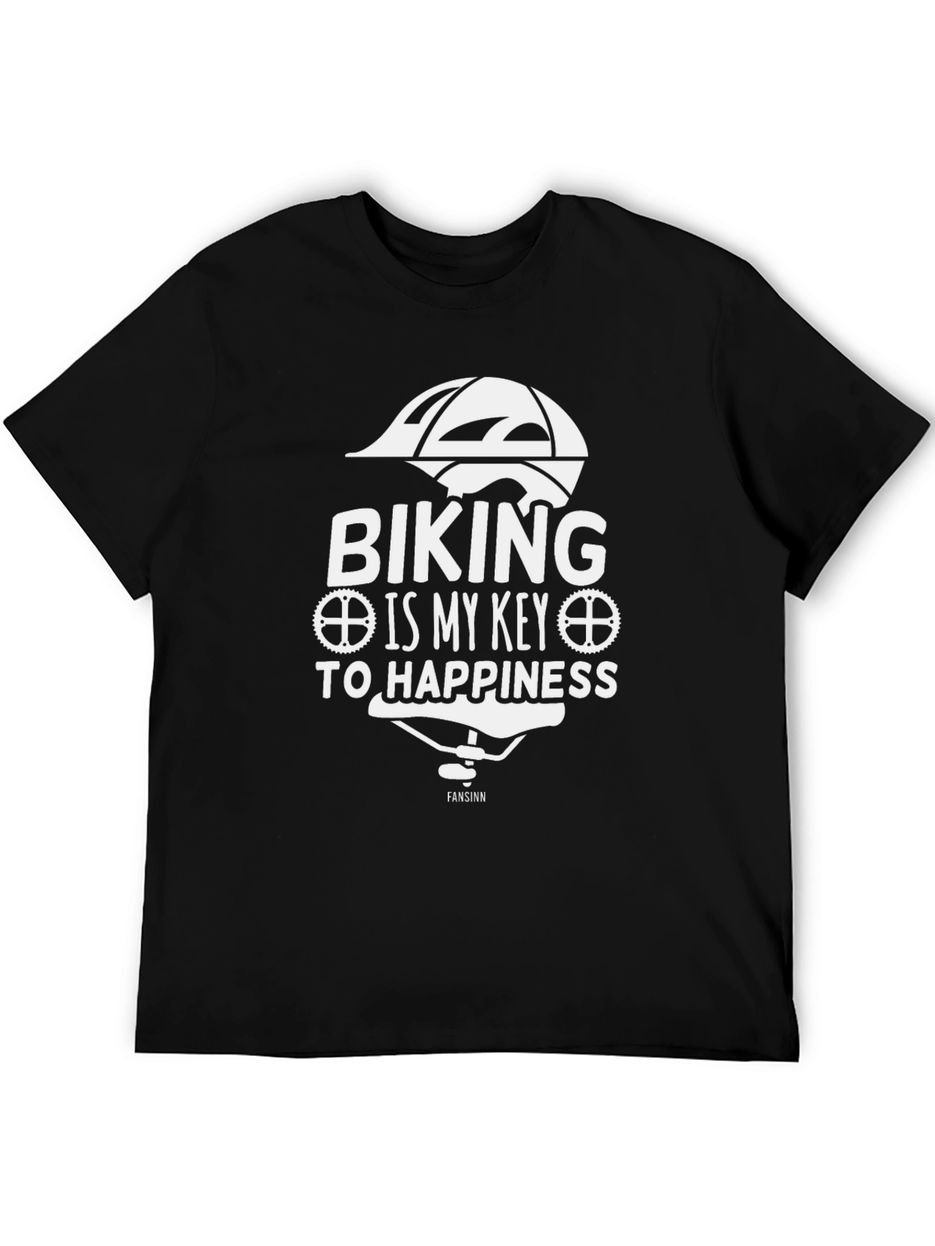 Biking is my Key to Happiness Tee